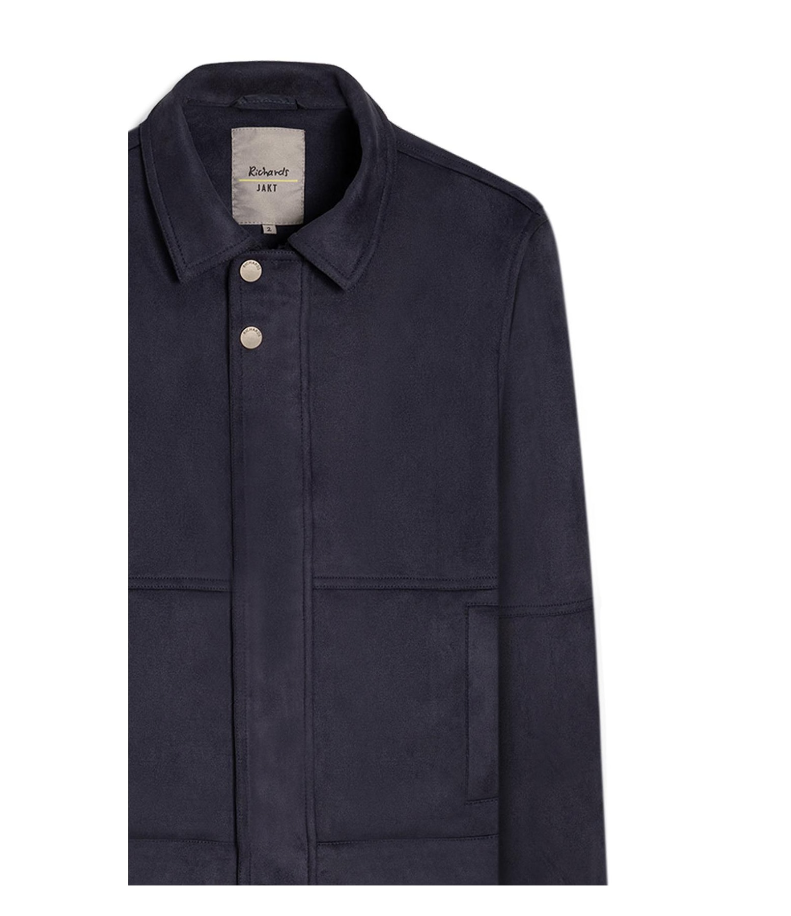 Jaqueta Duna Suede Dark Navy