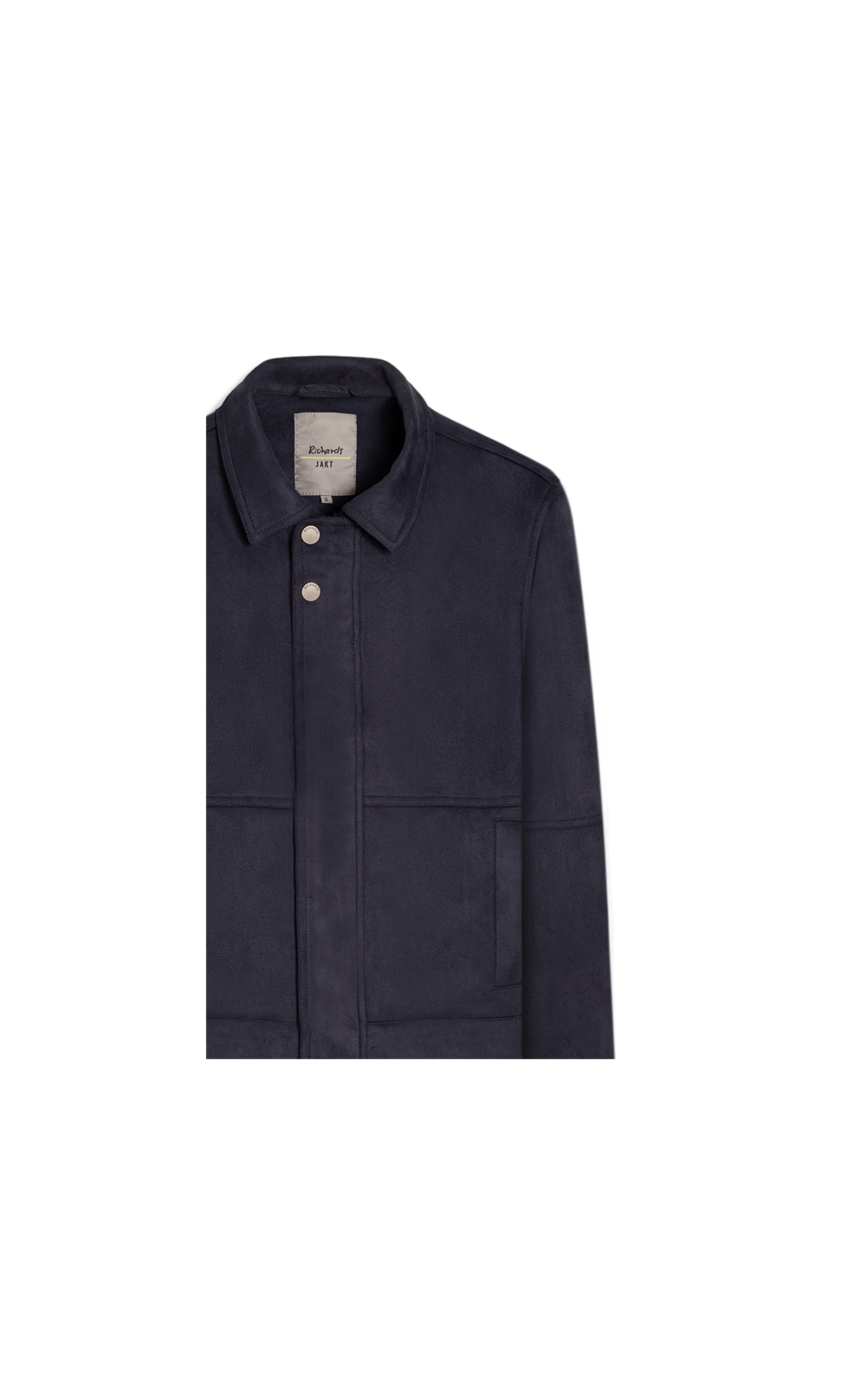 Jaqueta Duna Suede Dark Navy