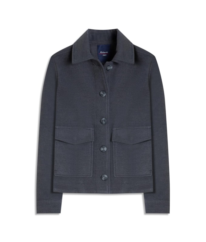 Jaqueta Eleonora Wool Like Chumbo