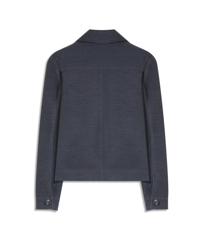 Jaqueta Eleonora Wool Like Chumbo