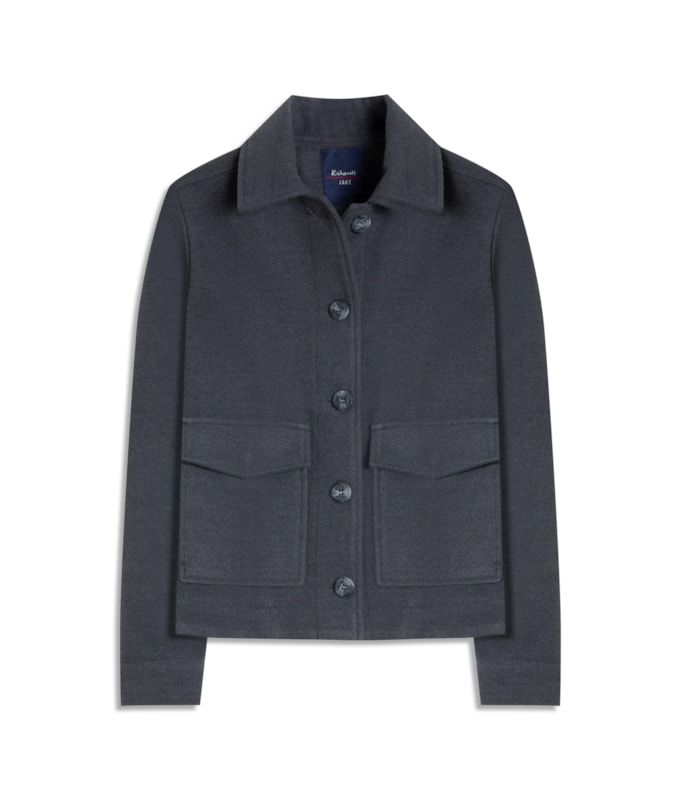 Jaqueta Eleonora Wool Like Chumbo