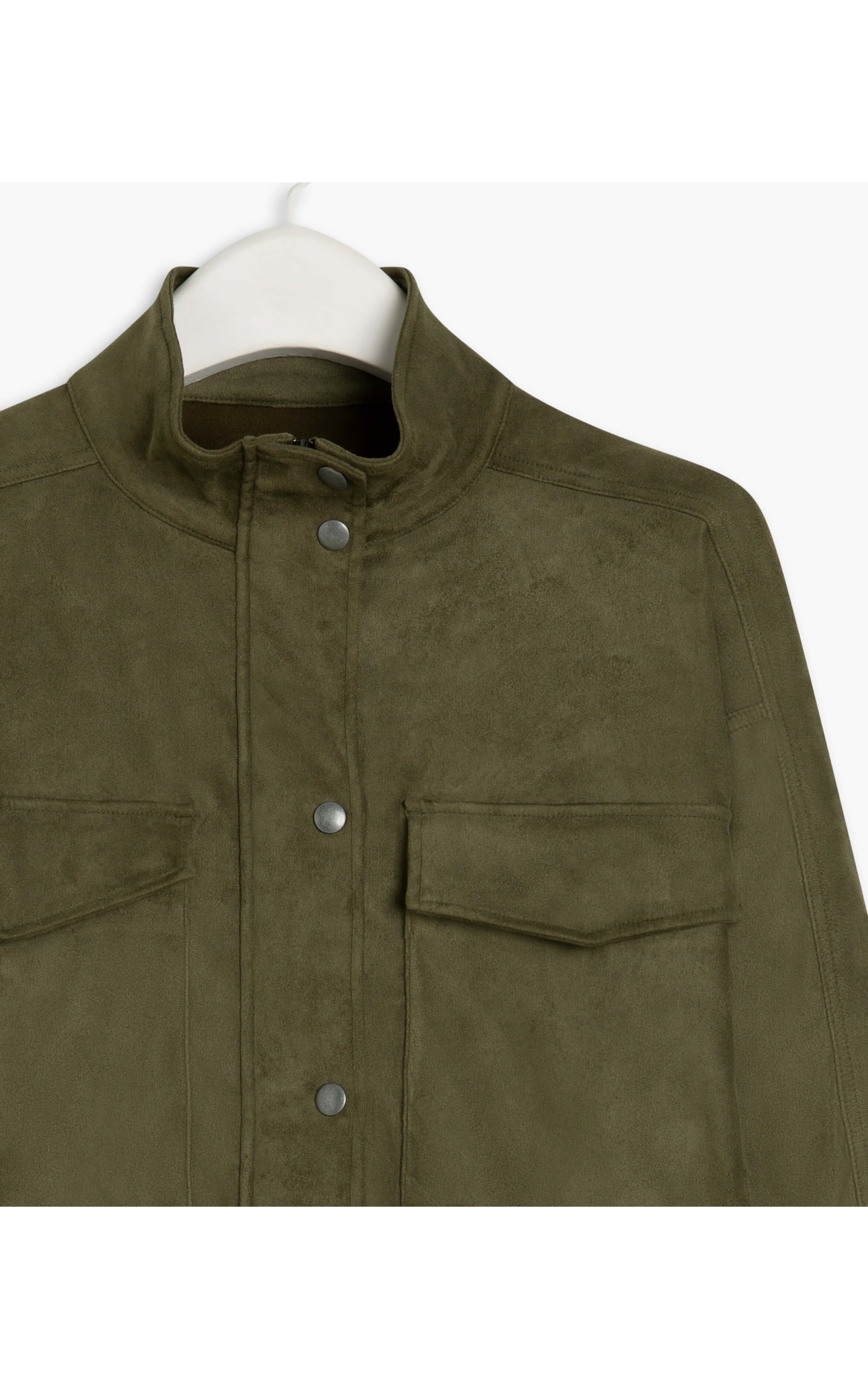 Jaqueta Eva Suede Musgo