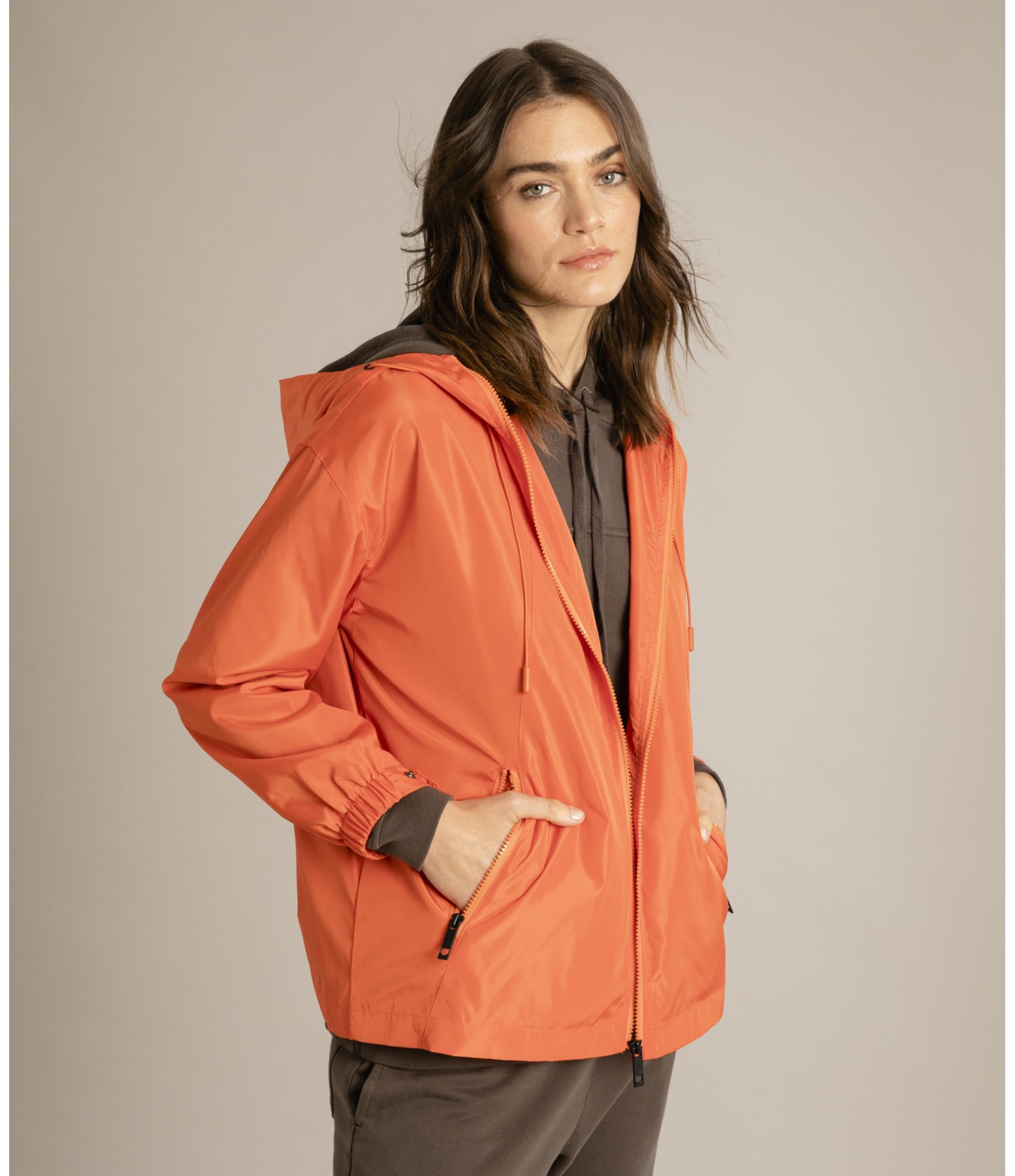 Jaqueta Fox Nylon Laranja