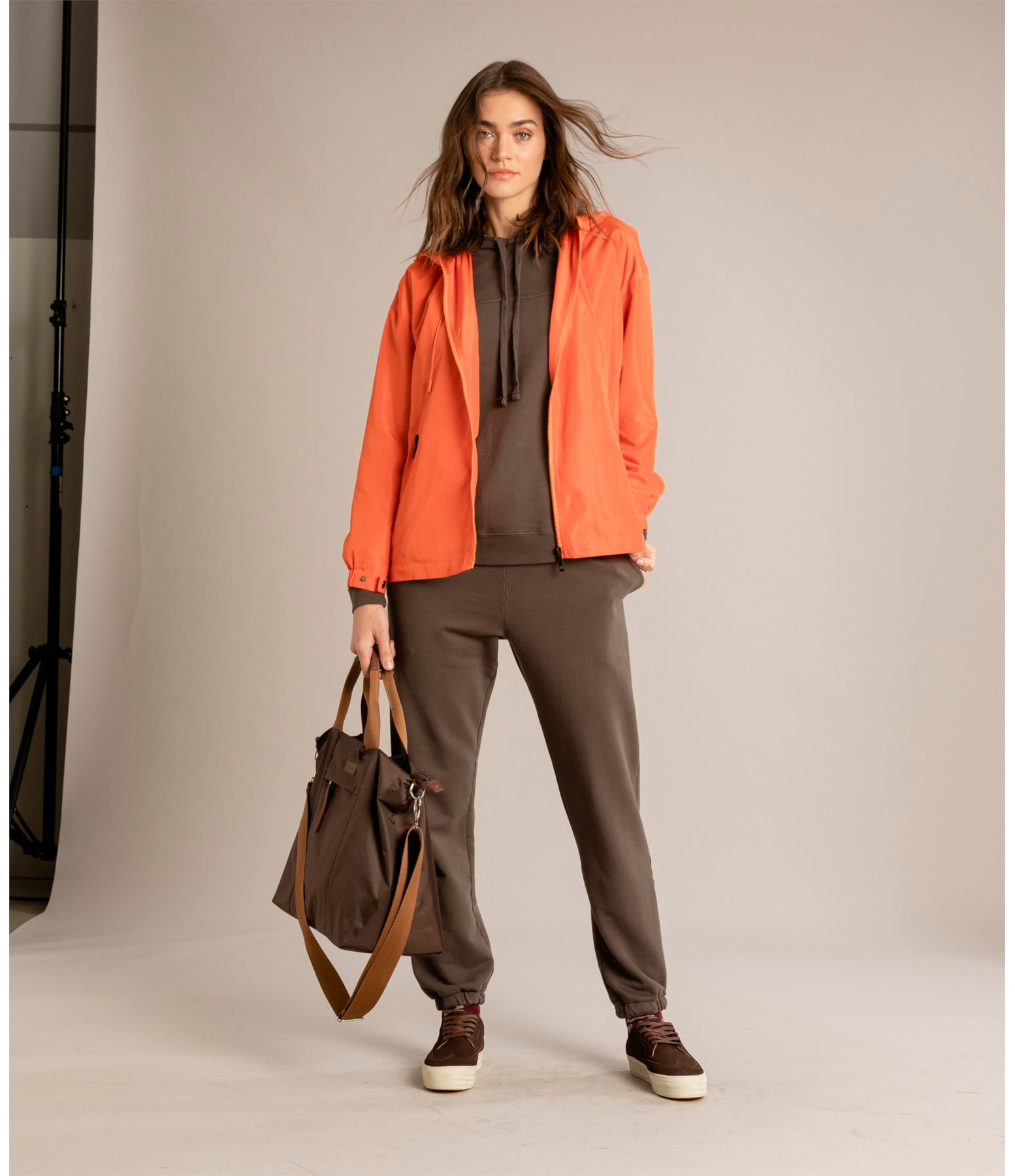 Jaqueta Fox Nylon Laranja