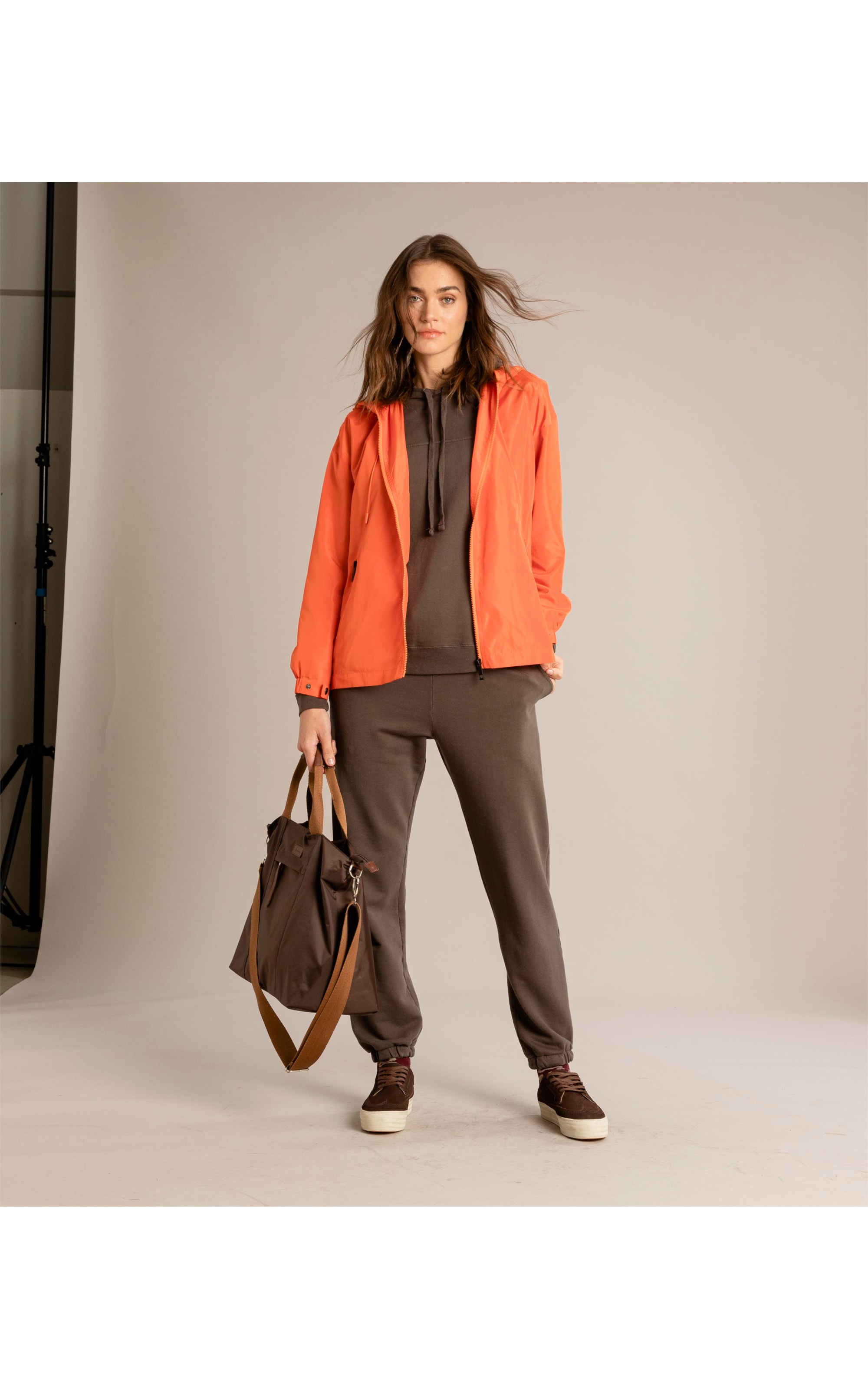 Jaqueta Fox Nylon Laranja