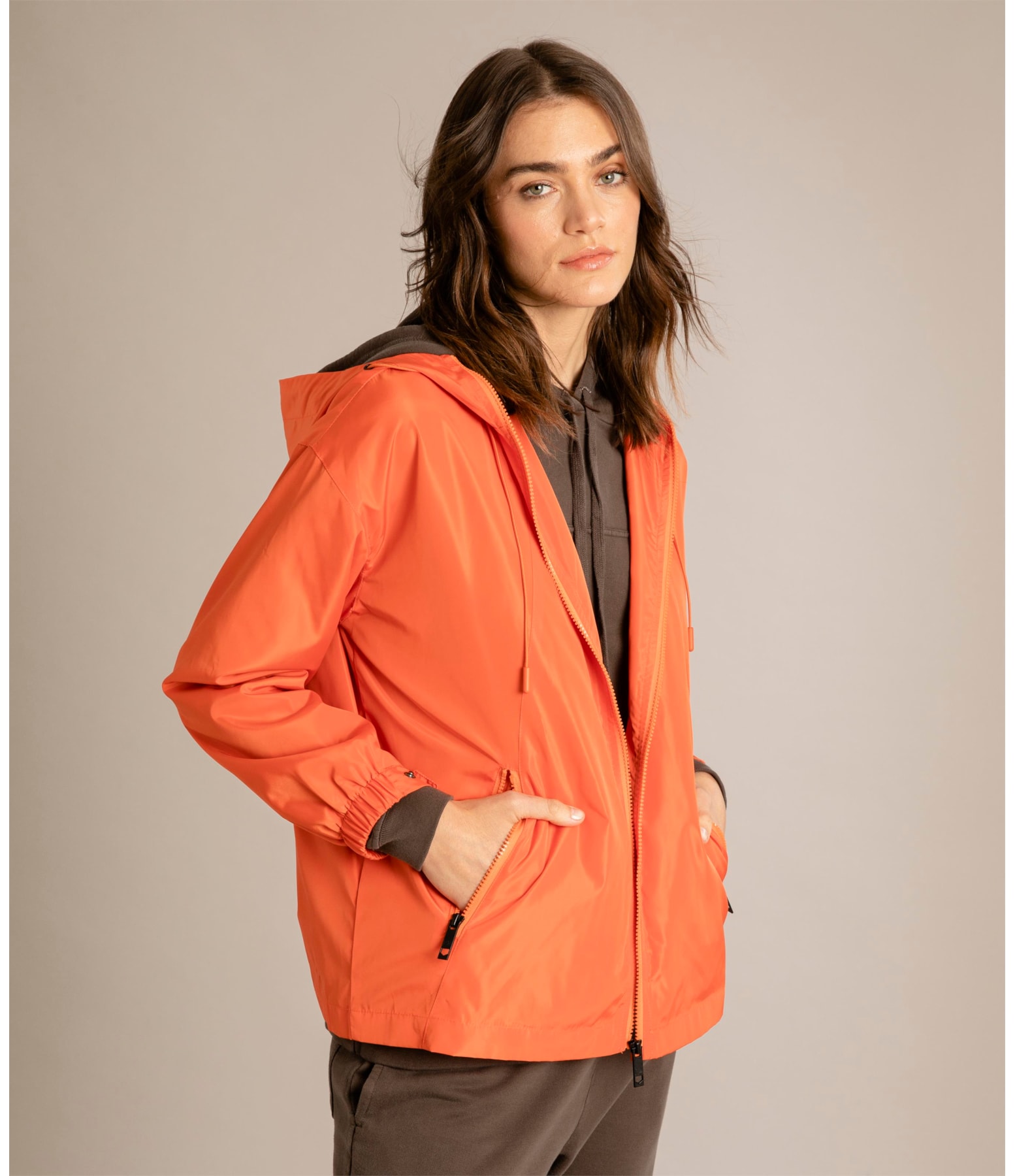 Jaqueta Fox Nylon Laranja