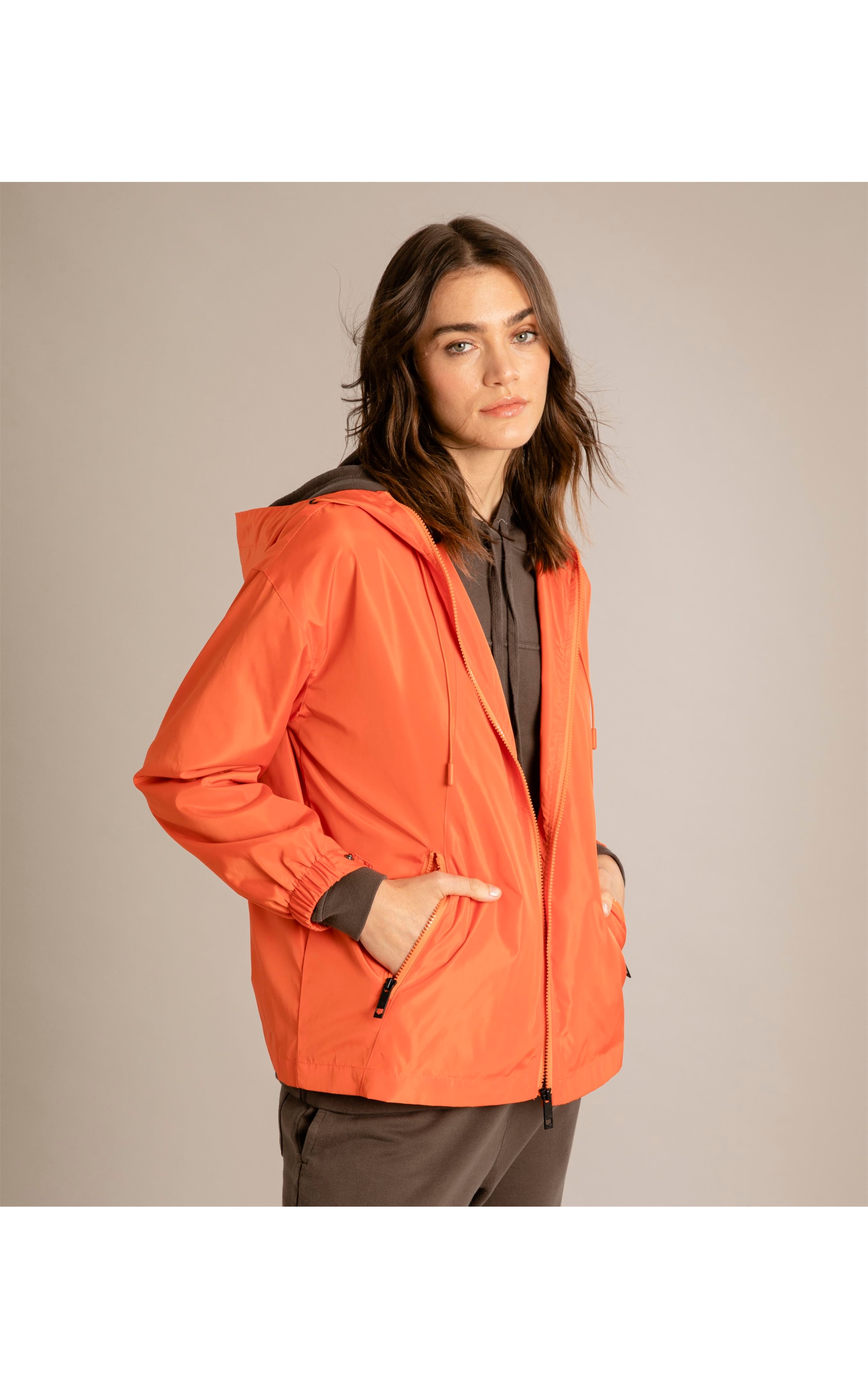 Jaqueta Fox Nylon Laranja