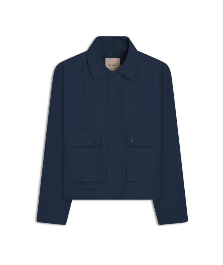 Jaqueta Foxy Cotton Azul Bic