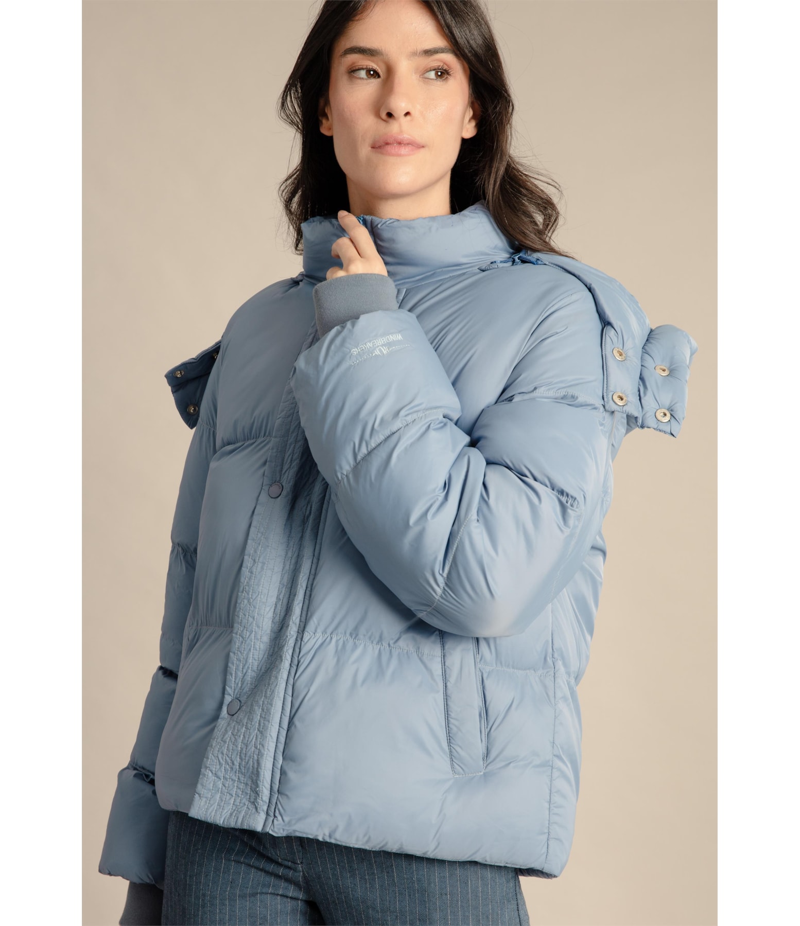 Jaqueta Fuji Puffer Azul Pervante