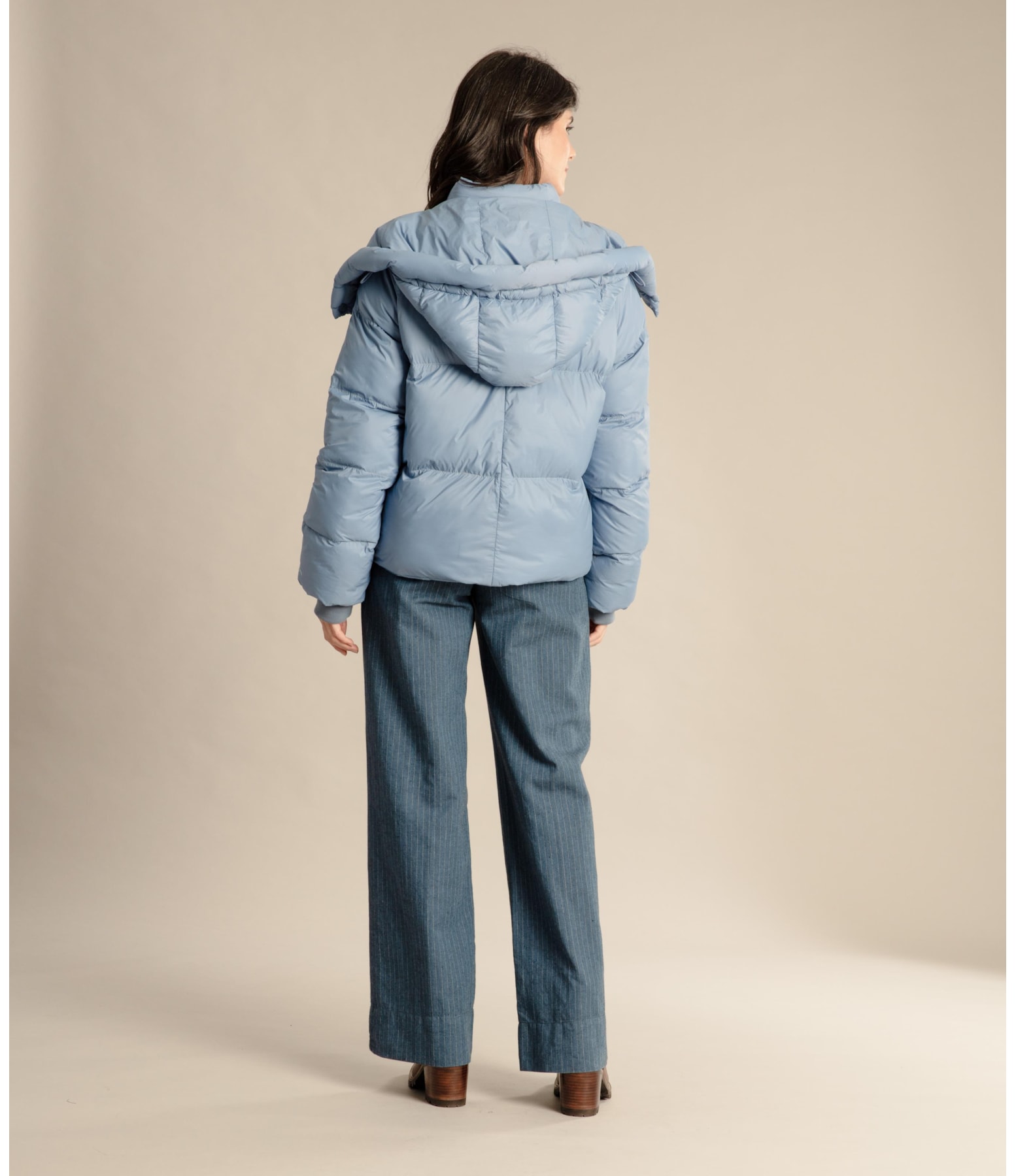 Jaqueta Fuji Puffer Azul Pervante