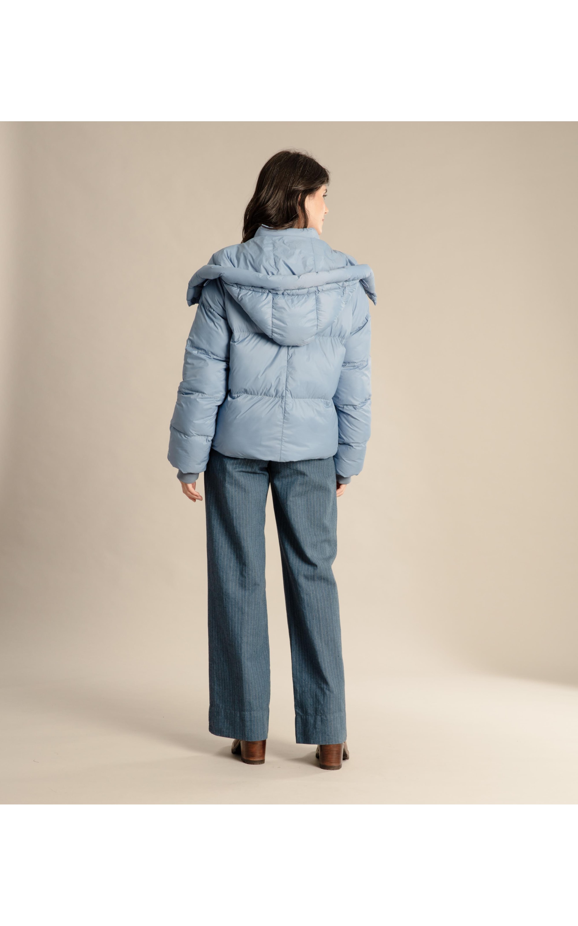 Jaqueta Fuji Puffer Azul Pervante