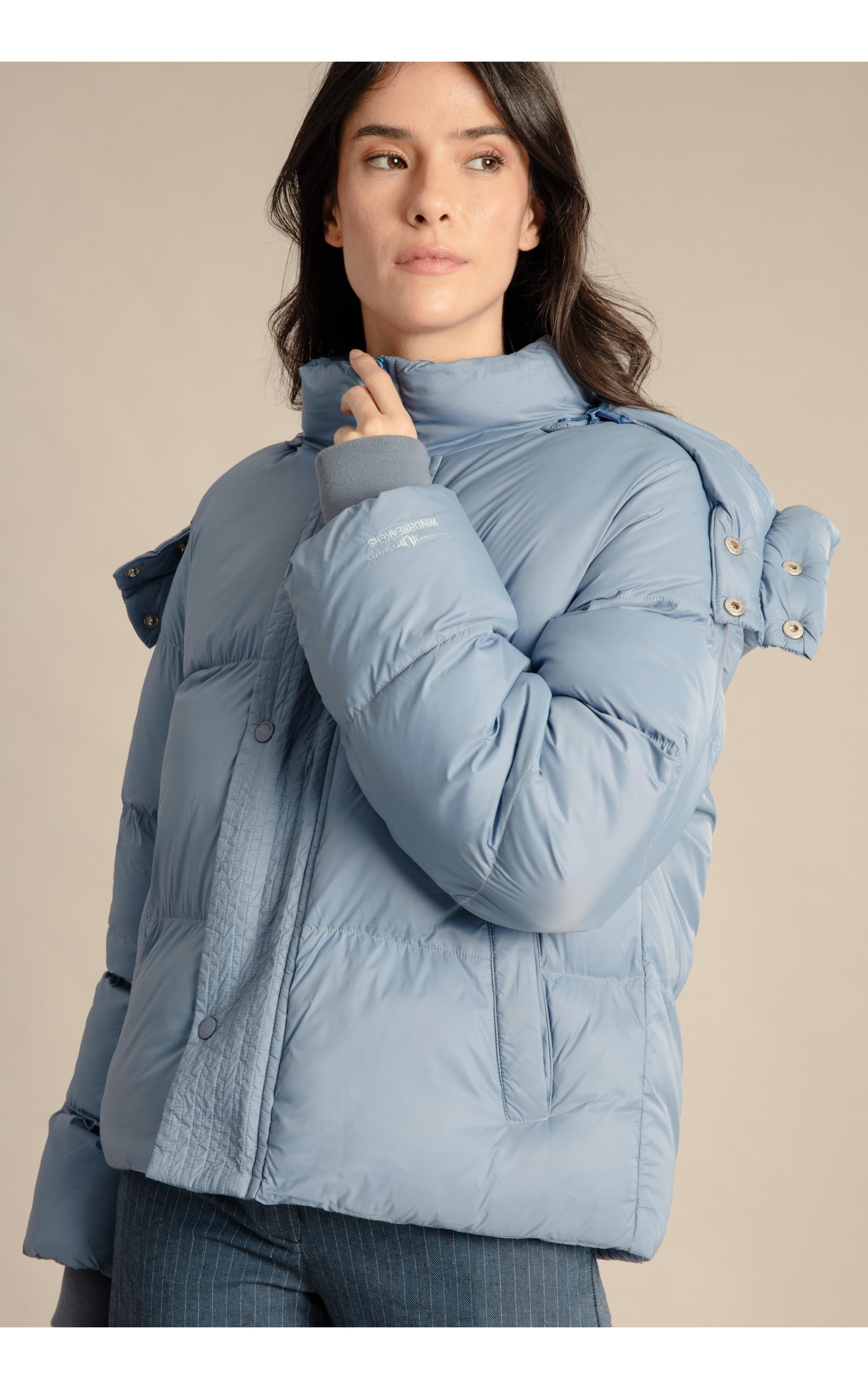 Jaqueta Fuji Puffer Azul Pervante