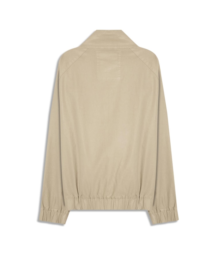 Jaqueta Gola Alta Ted Cotton Sandy