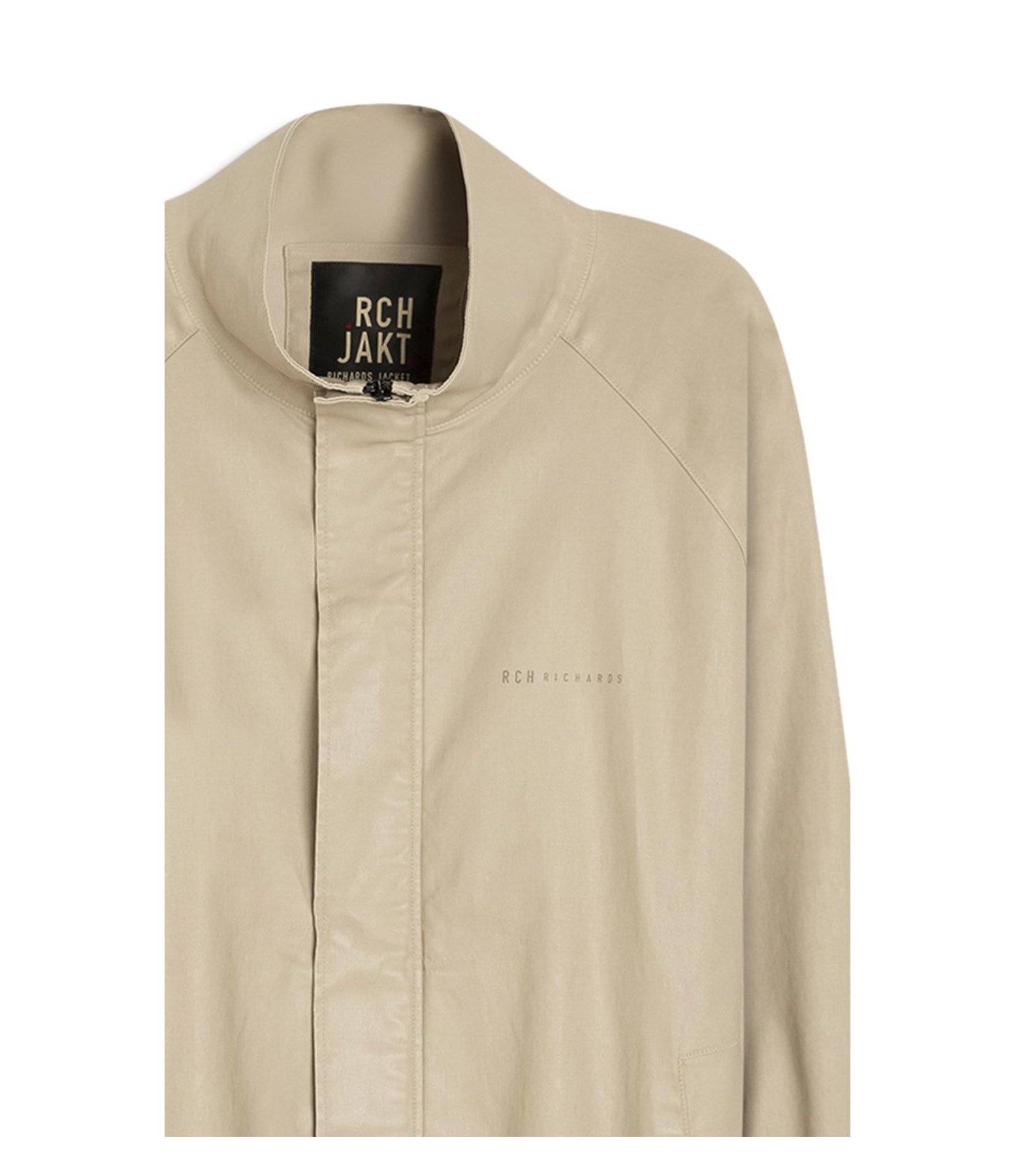 Jaqueta Gola Alta Ted Cotton Sandy