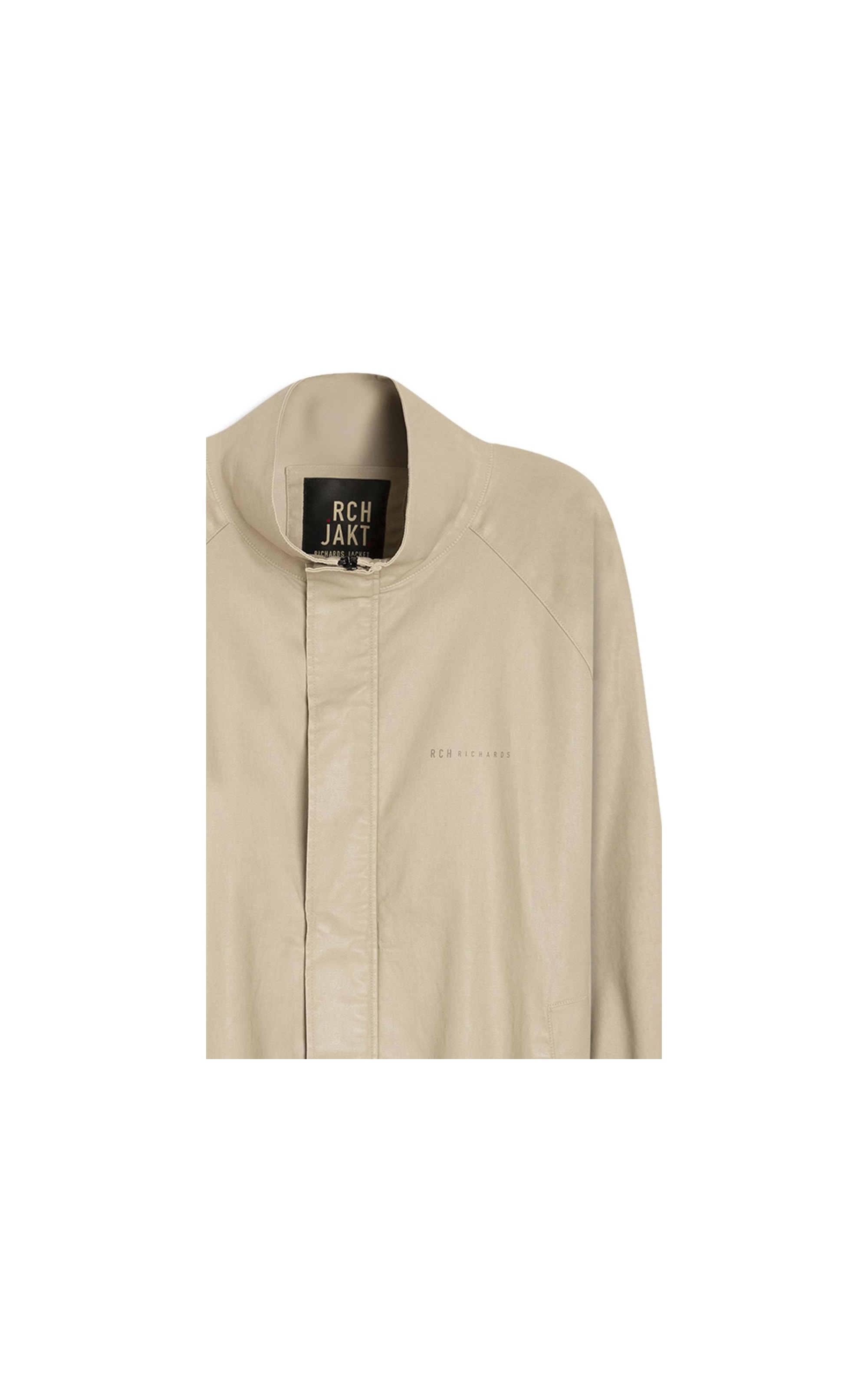 Jaqueta Gola Alta Ted Cotton Sandy