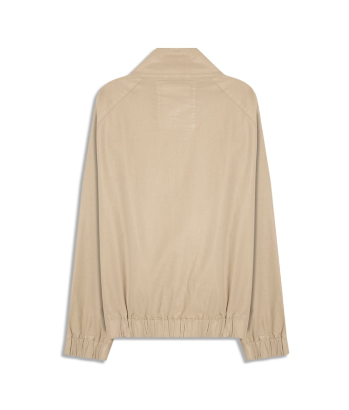 Jaqueta Gola Alta Ted Cotton Sandy