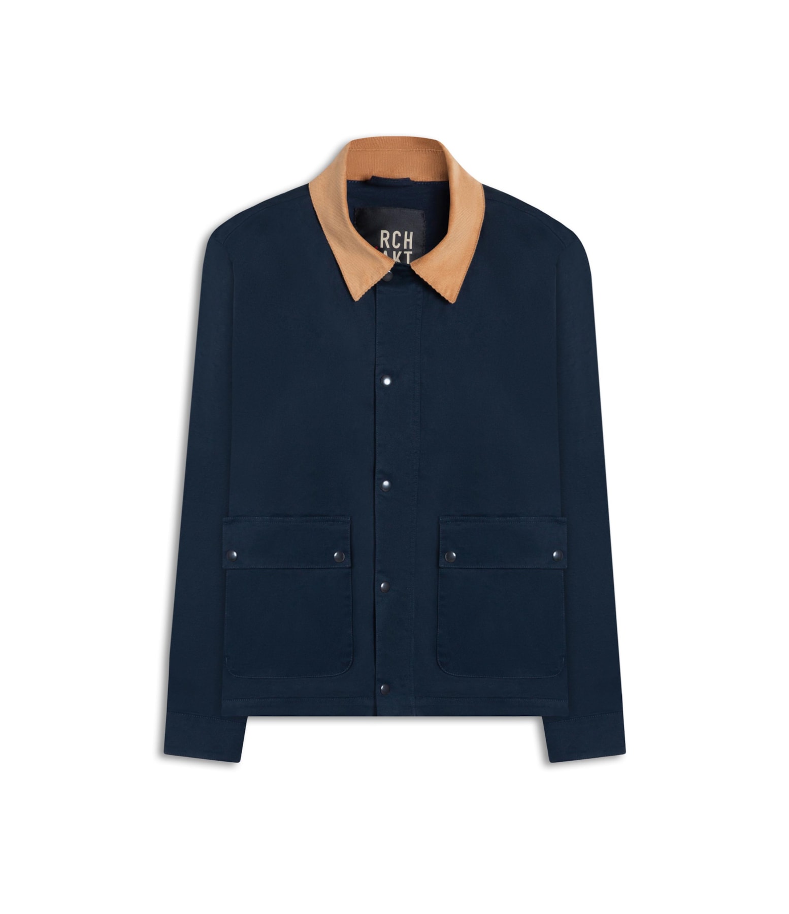 Jaqueta Gola Veludo Dark Navy