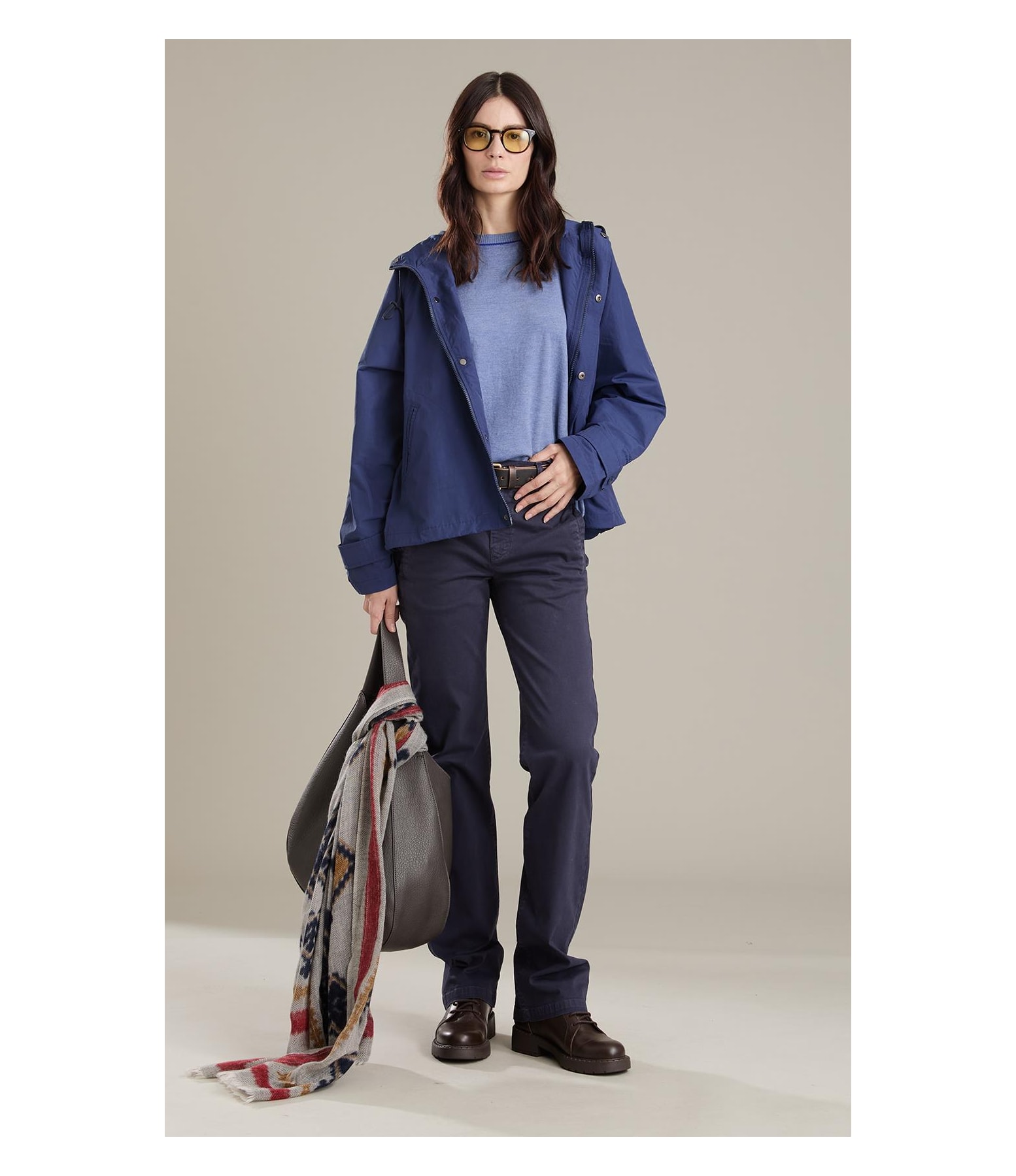 Jaqueta Griffin Cotton Azul Bic