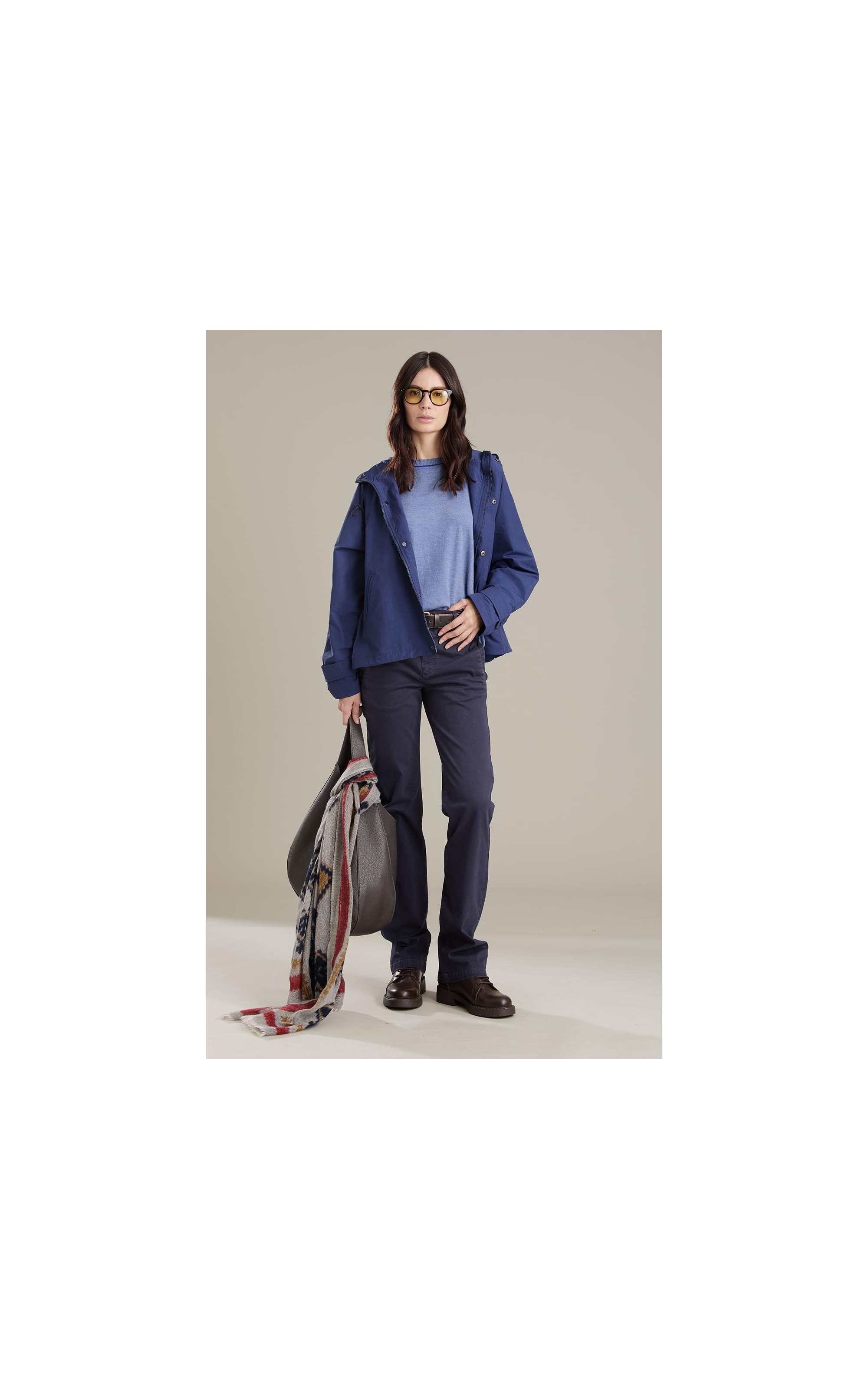 Jaqueta Griffin Cotton Azul Bic