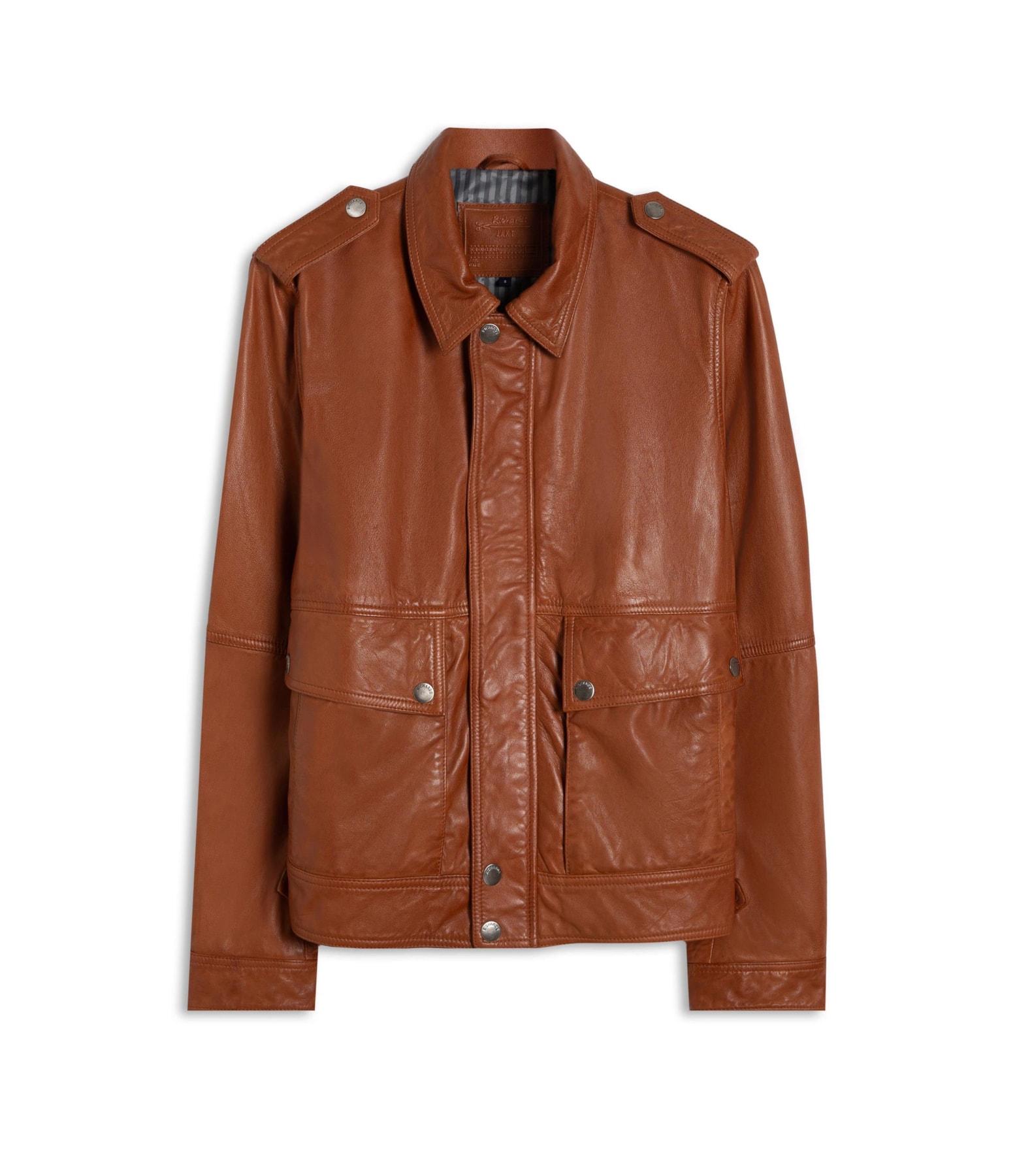 Jaqueta Jane Leather Caramelo