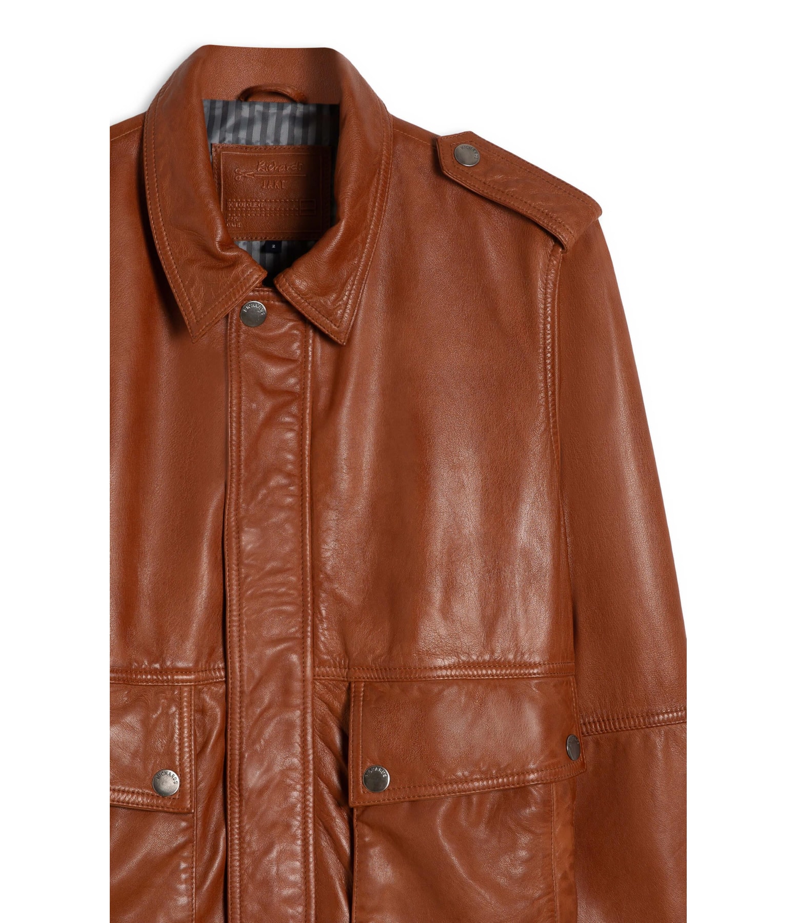 Jaqueta Jane Leather Caramelo