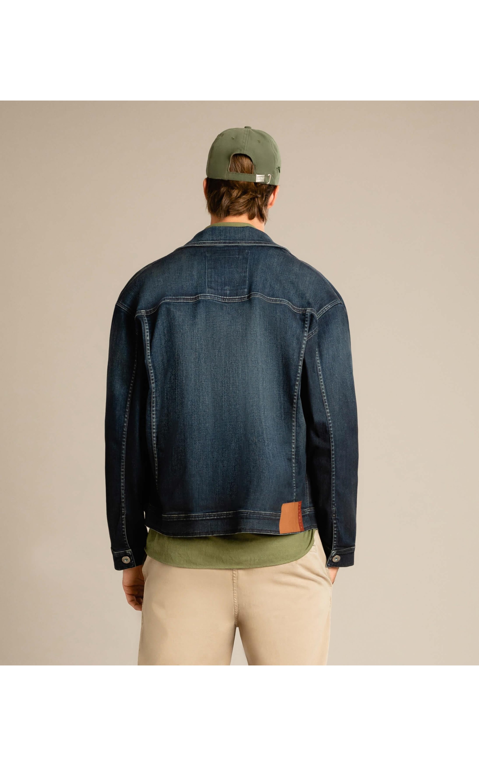 Jaqueta Jeans Lav.Esc. C/Stone+tie Dye