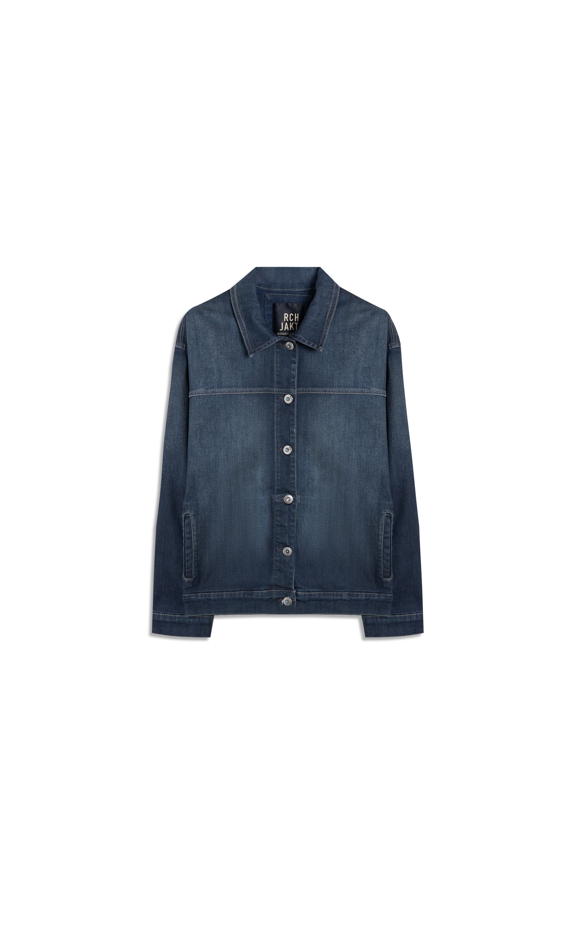 Jaqueta Jeans Lav.Esc. C/Stone+tie Dye