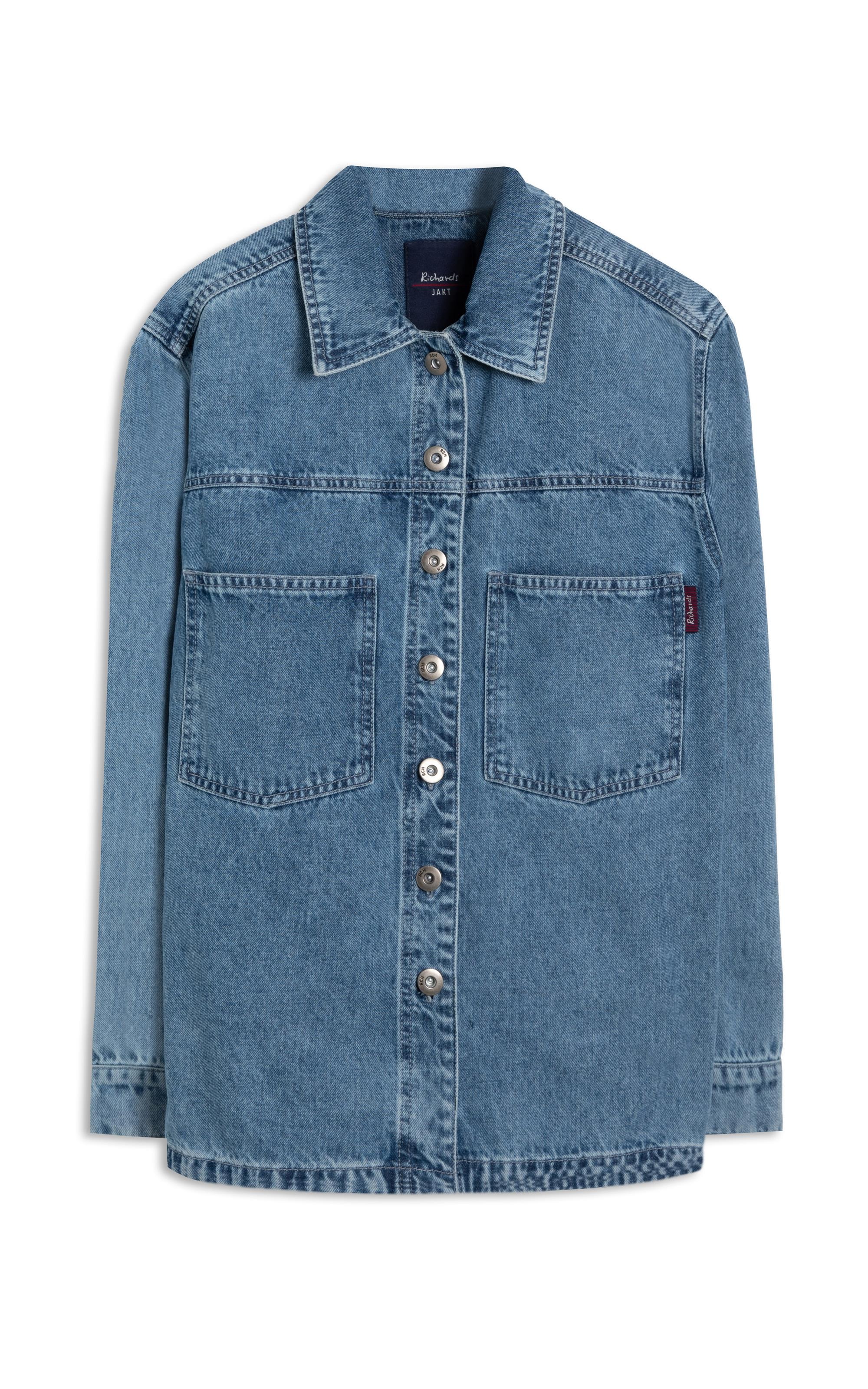 Jaqueta Jeans Vintage Denim 2164- Lav. Claro