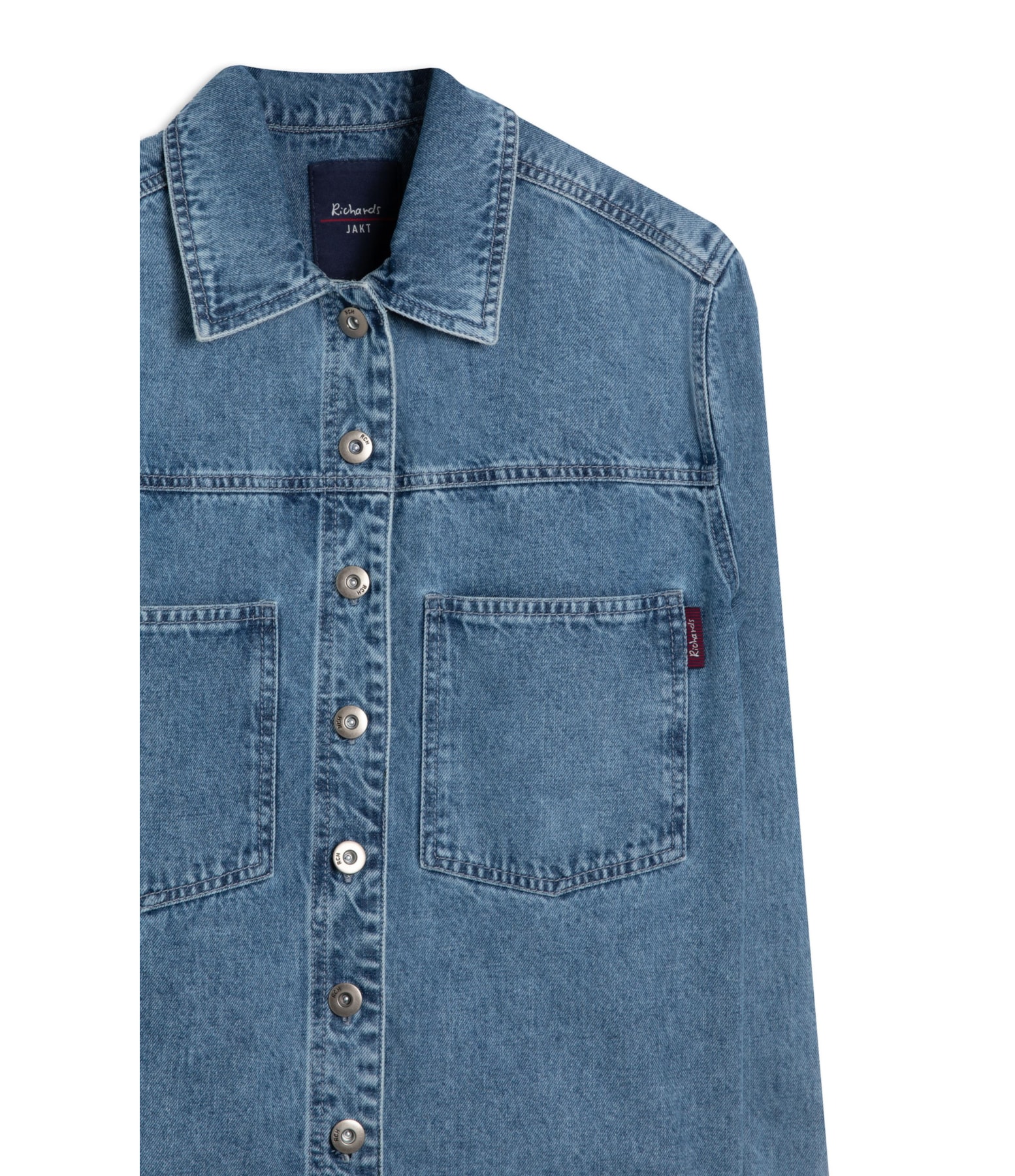 Jaqueta Jeans Vintage Denim 2164- Lav. Claro