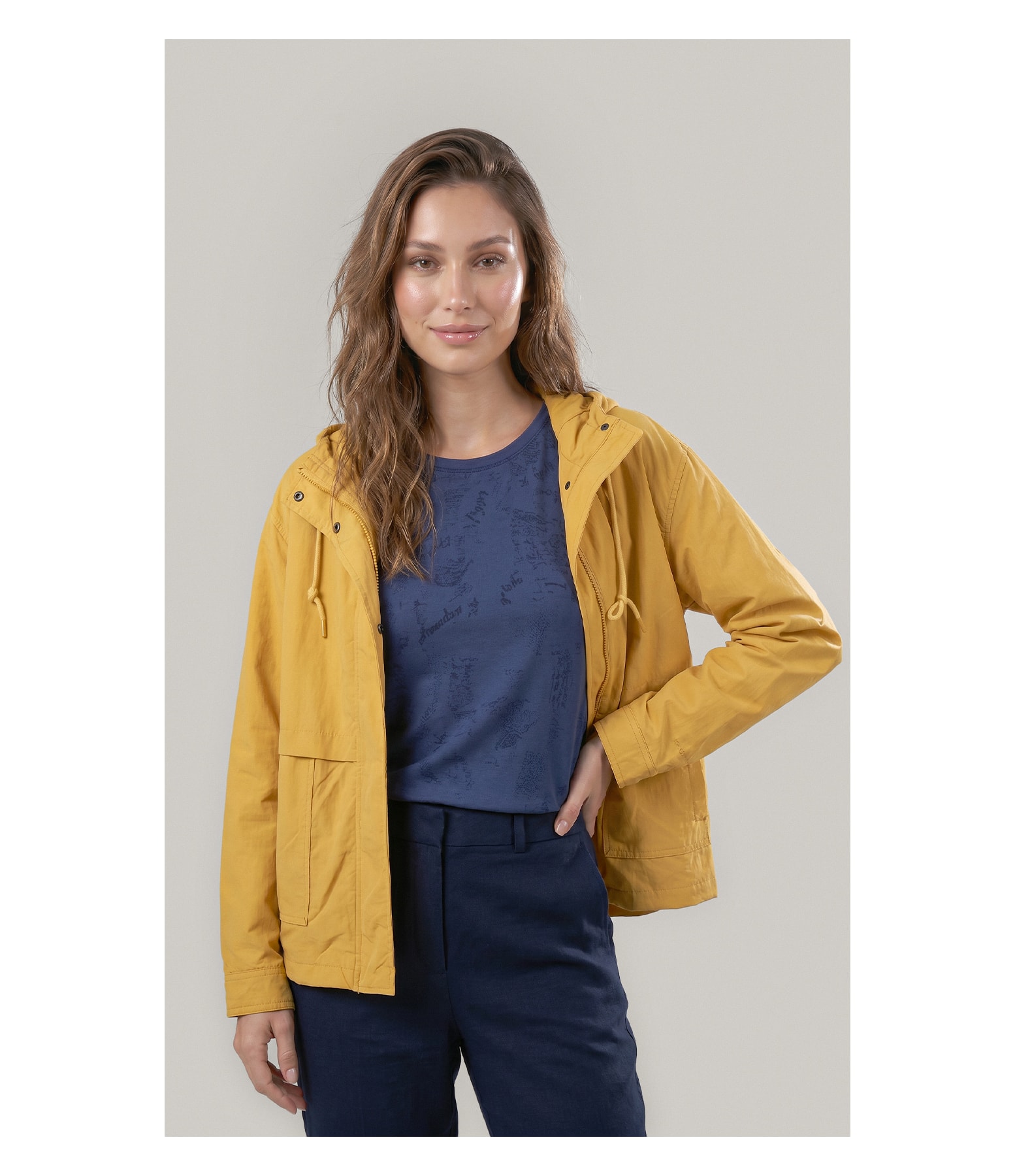 Jaqueta Joan Nylon Lemon
