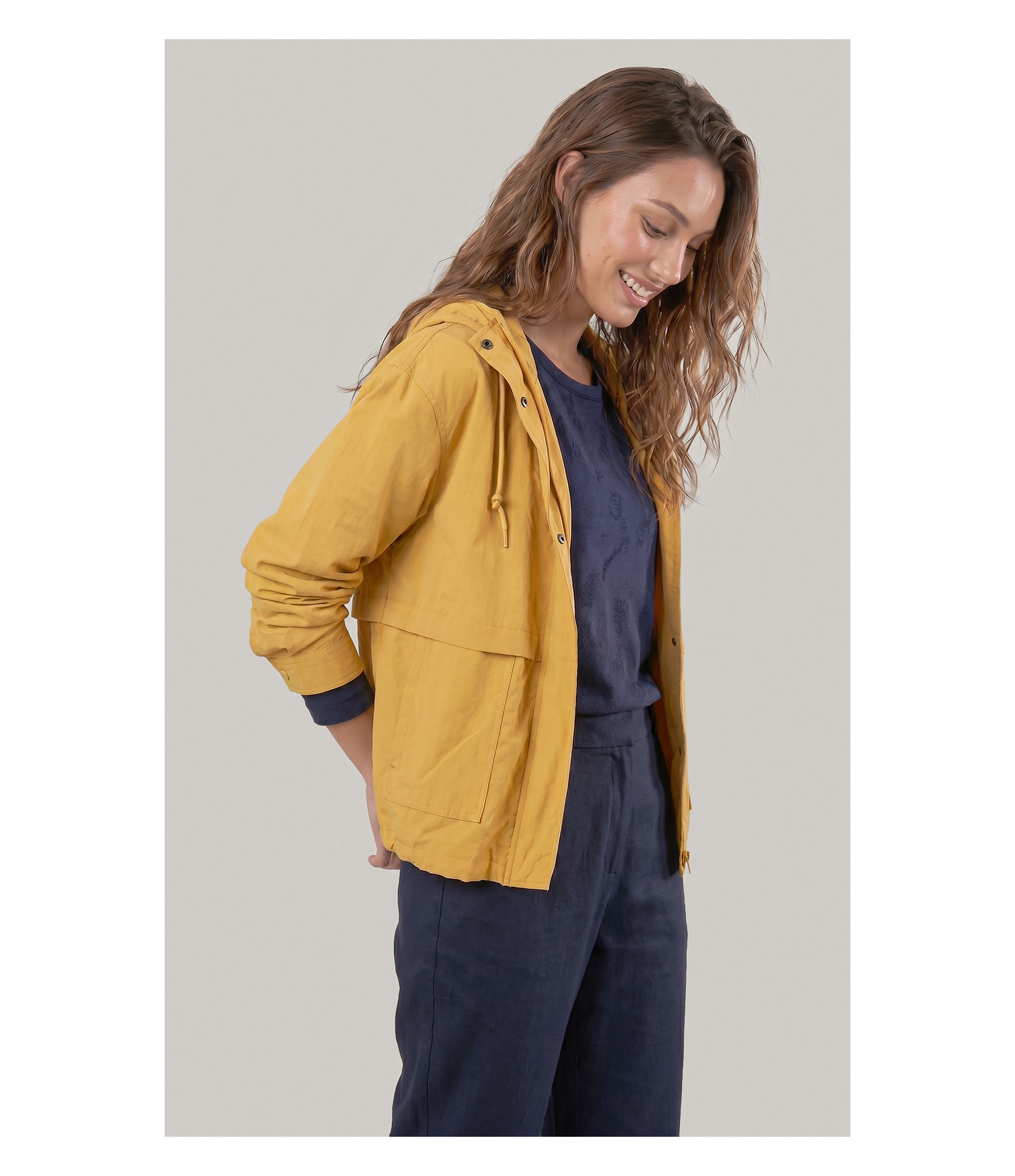 Jaqueta Joan Nylon Lemon