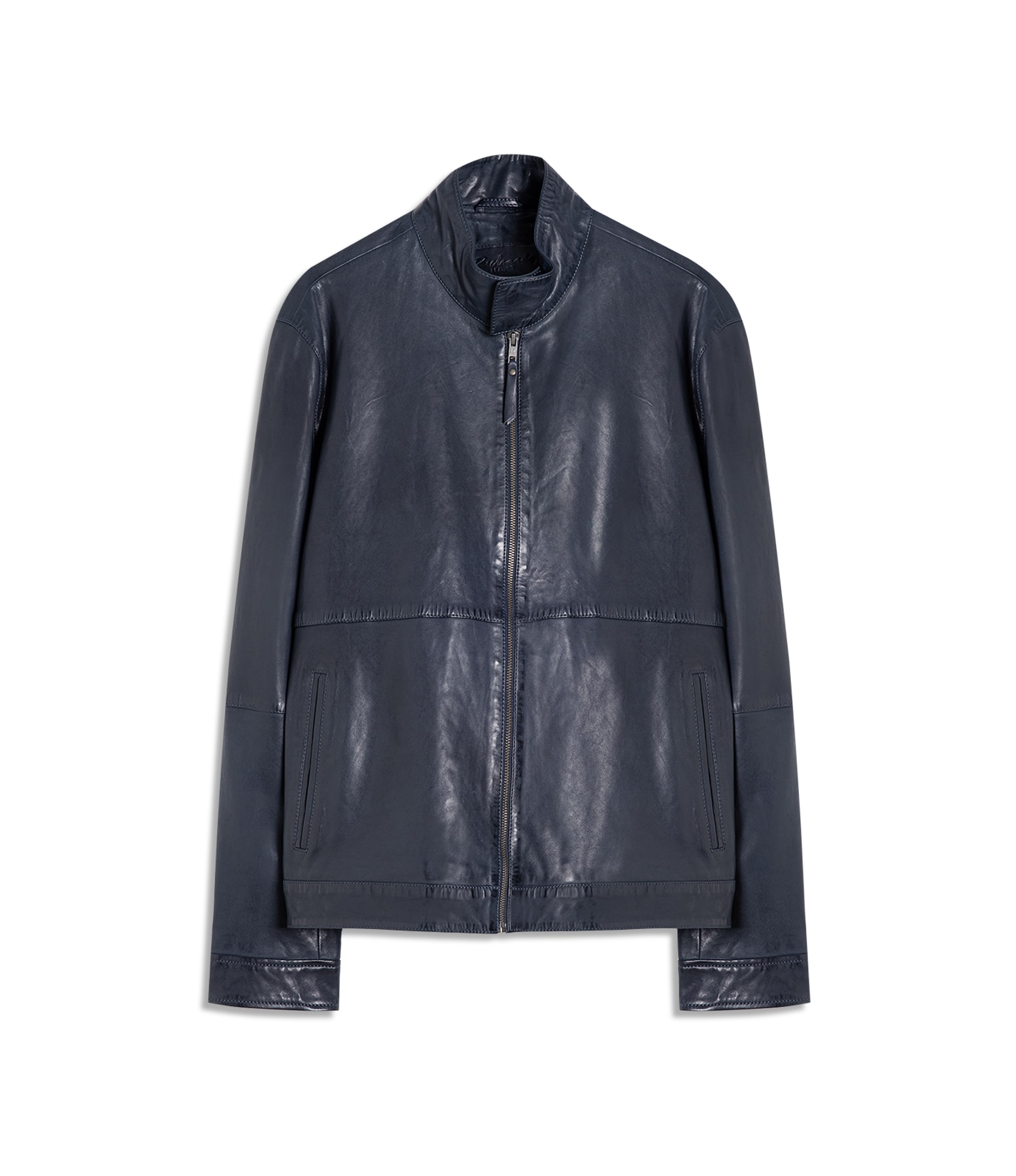 Jaqueta Kingston Leather Dark Navy