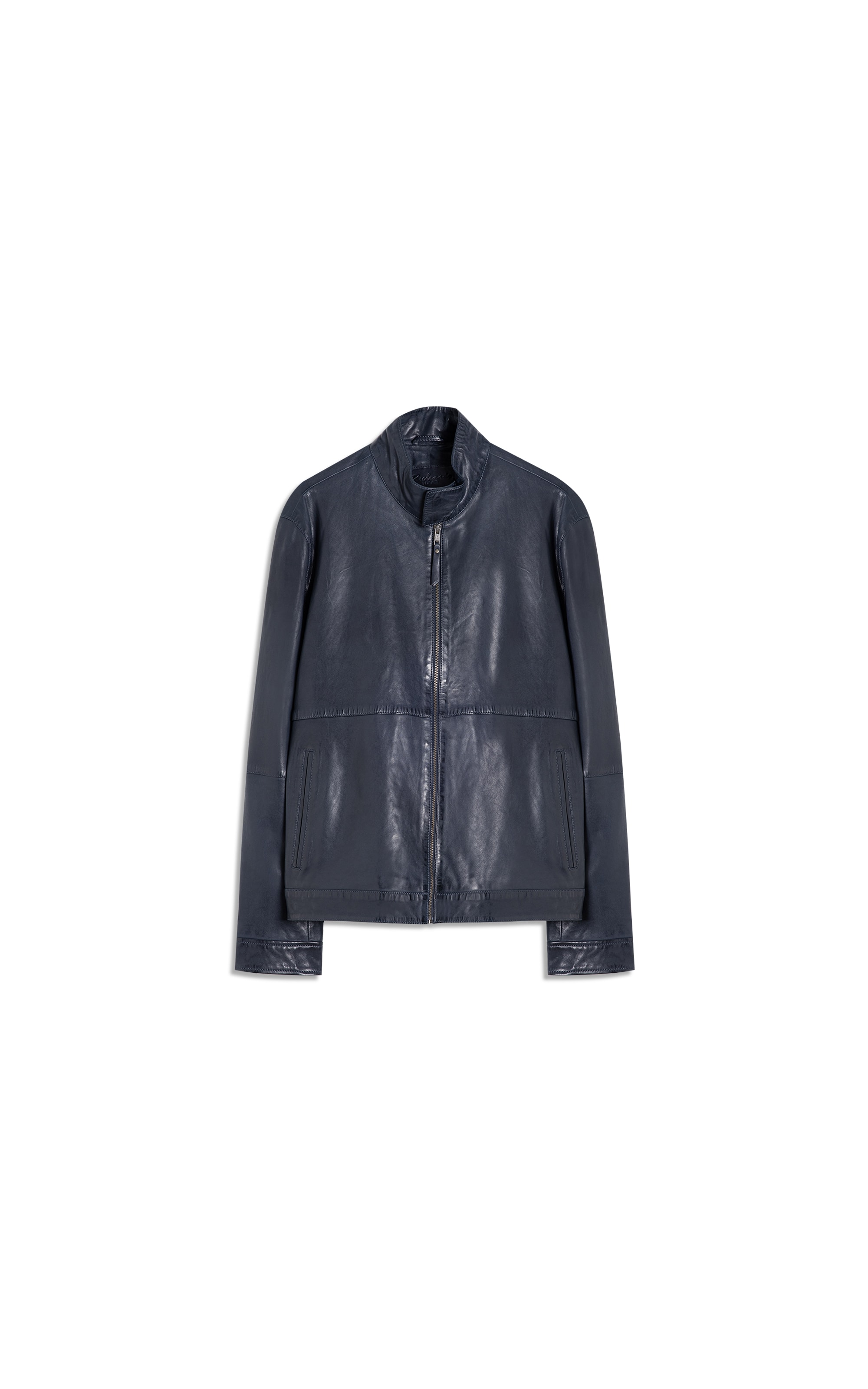 Jaqueta Kingston Leather Dark Navy