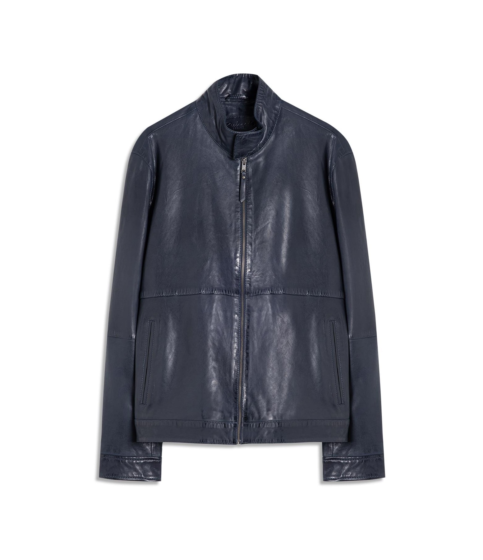 Jaqueta Kingston Leather Dark Navy