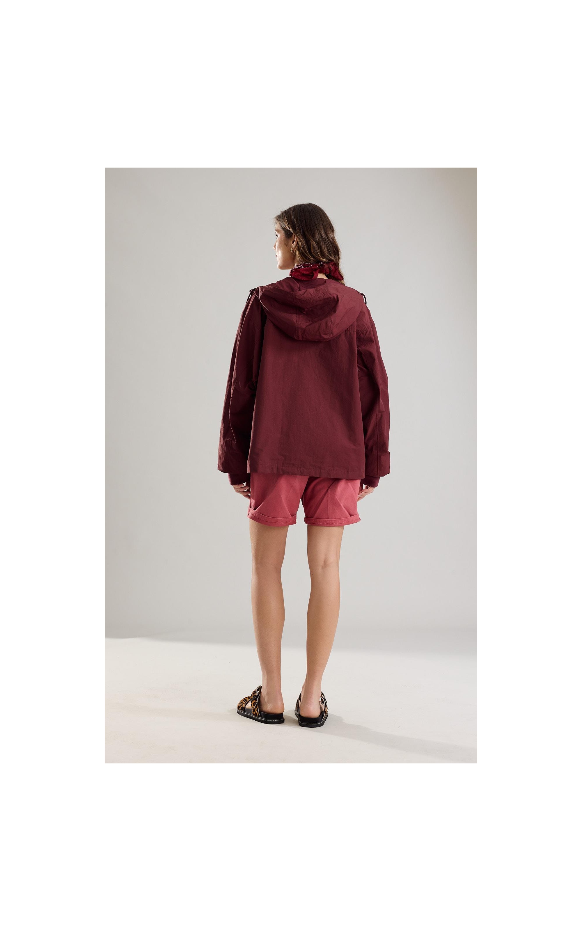 Jaqueta Lava Cotton Bordeaux