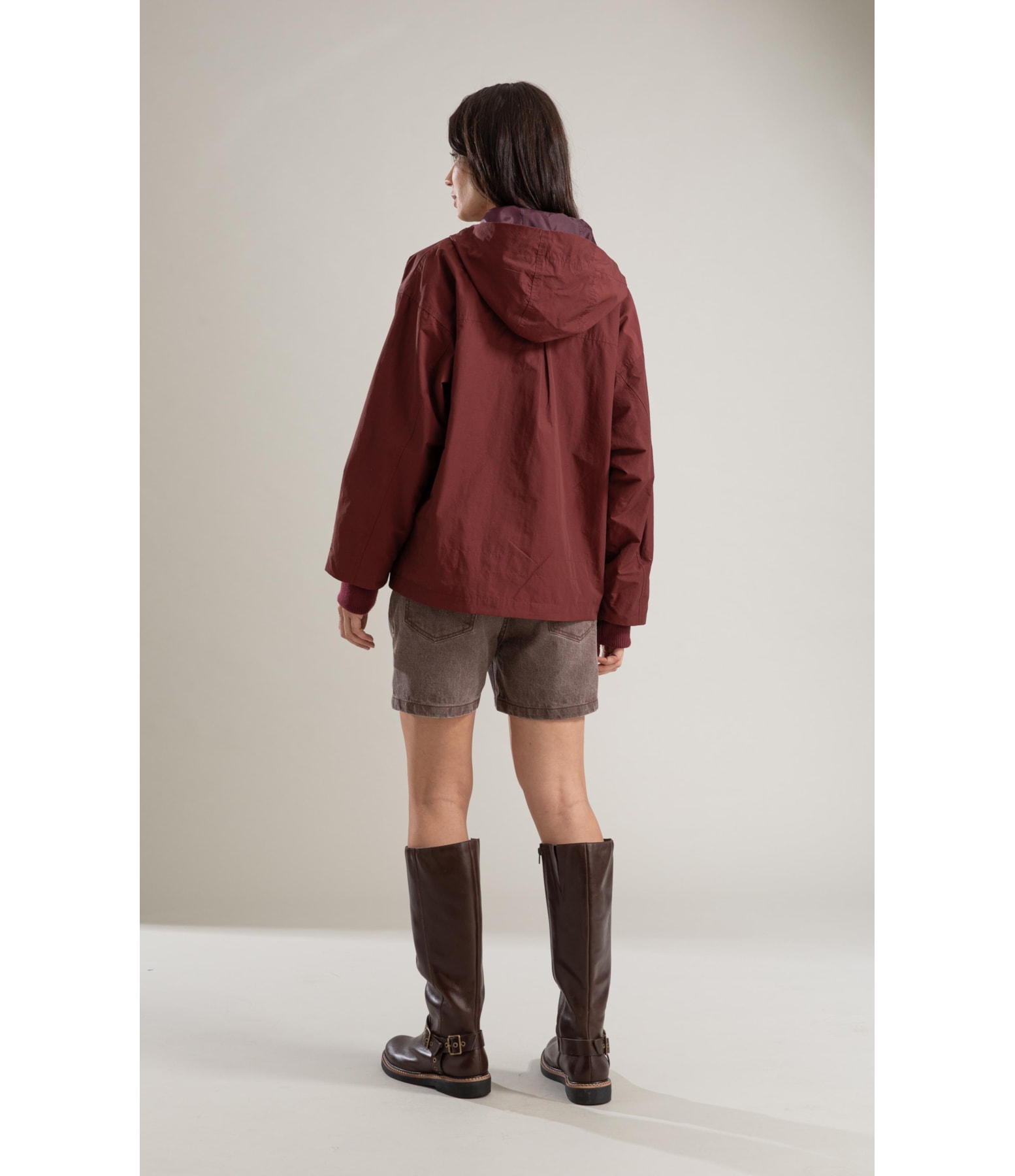 Jaqueta Lava Cotton Bordeaux