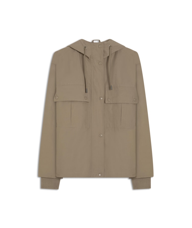 Jaqueta Lava Cotton Caqui