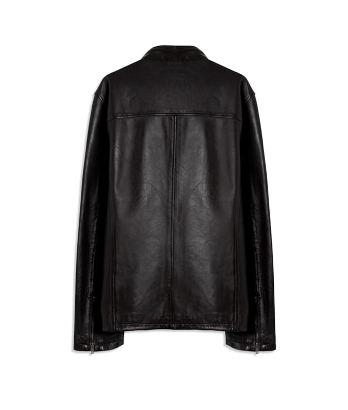 Jaqueta Leather Sheep Stone Cafe