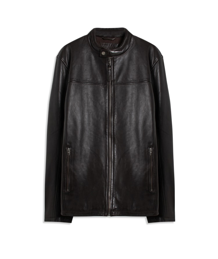 Jaqueta Leather Sheep Stone Cafe