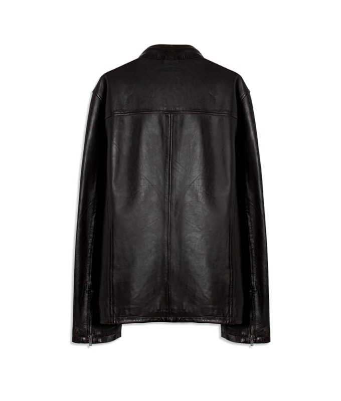 Jaqueta Leather Sheep Stone Cafe