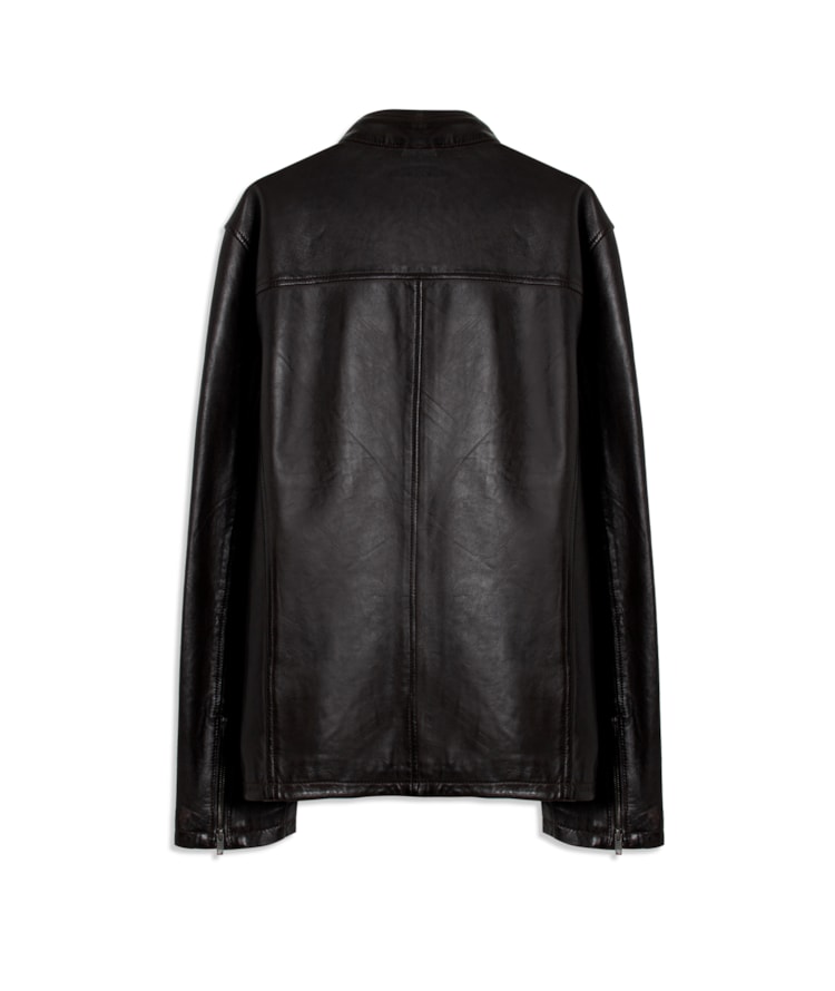 Jaqueta Leather Sheep Stone Cafe