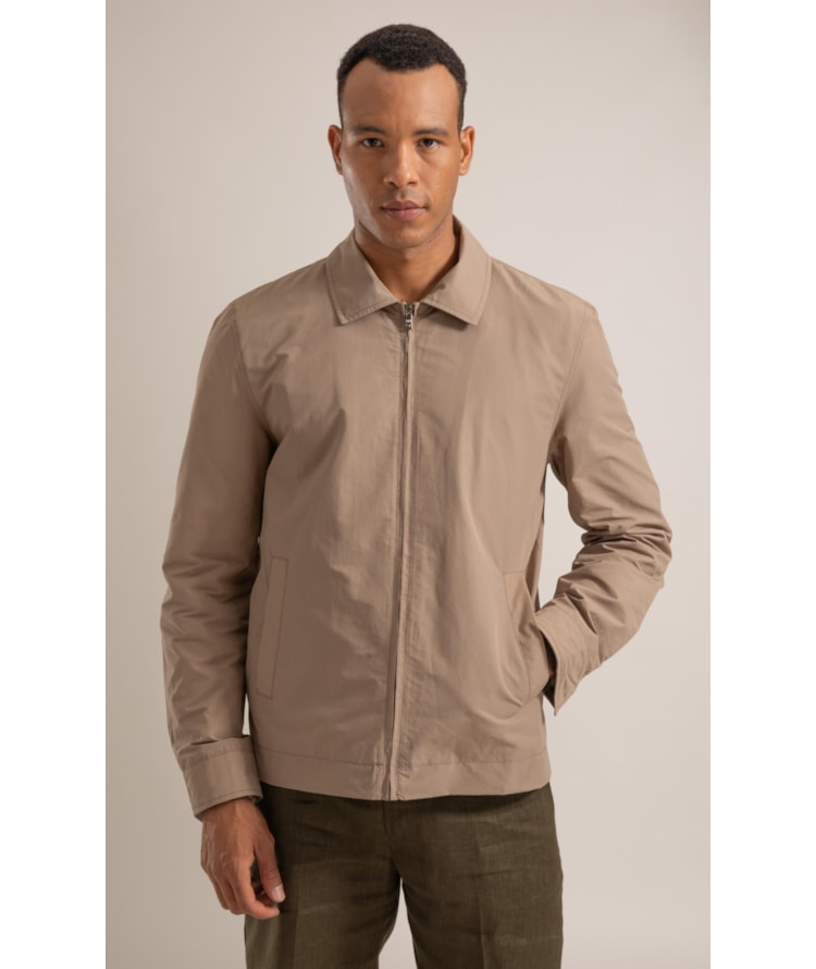 Jaqueta Lenon Nylon Caqui