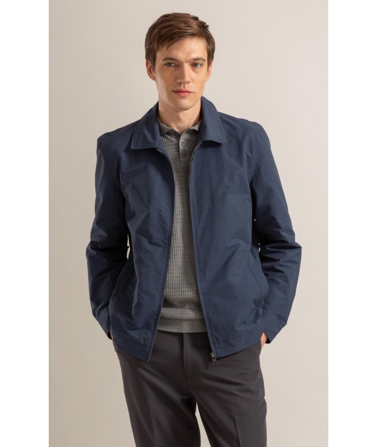 Jaqueta Lenon Nylon Marinho