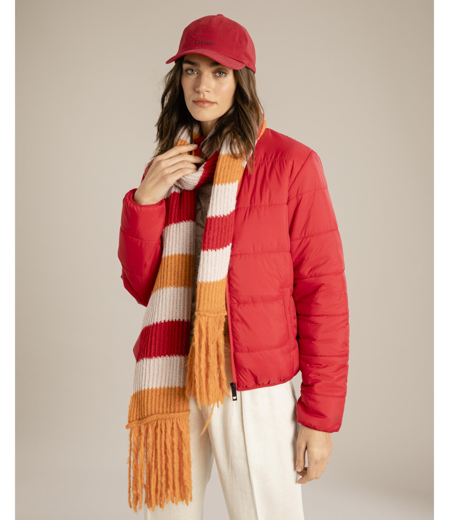 Jaqueta Light Nylon Duff Vermelho