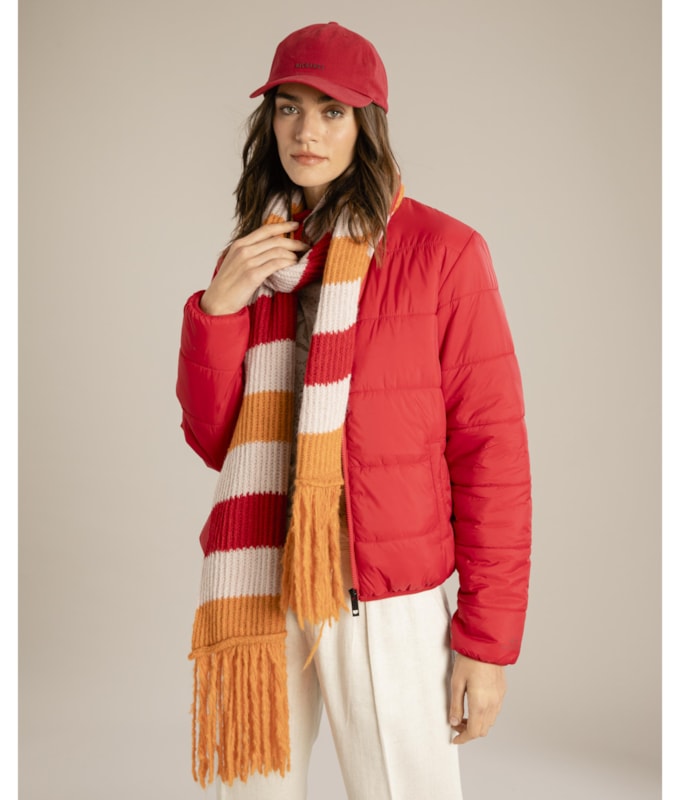 Jaqueta Light Nylon Duff Vermelho