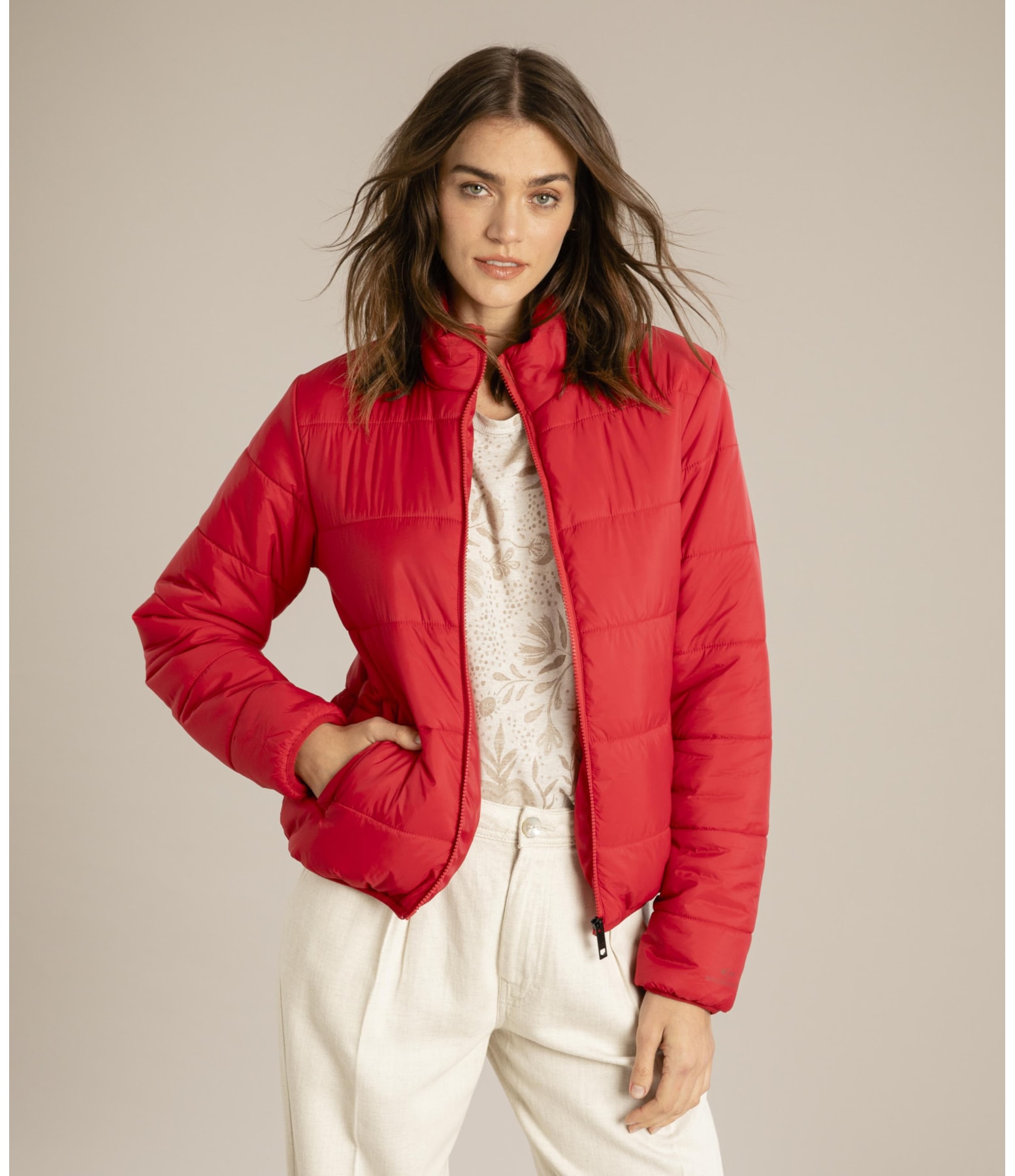 Jaqueta Light Nylon Duff Vermelho