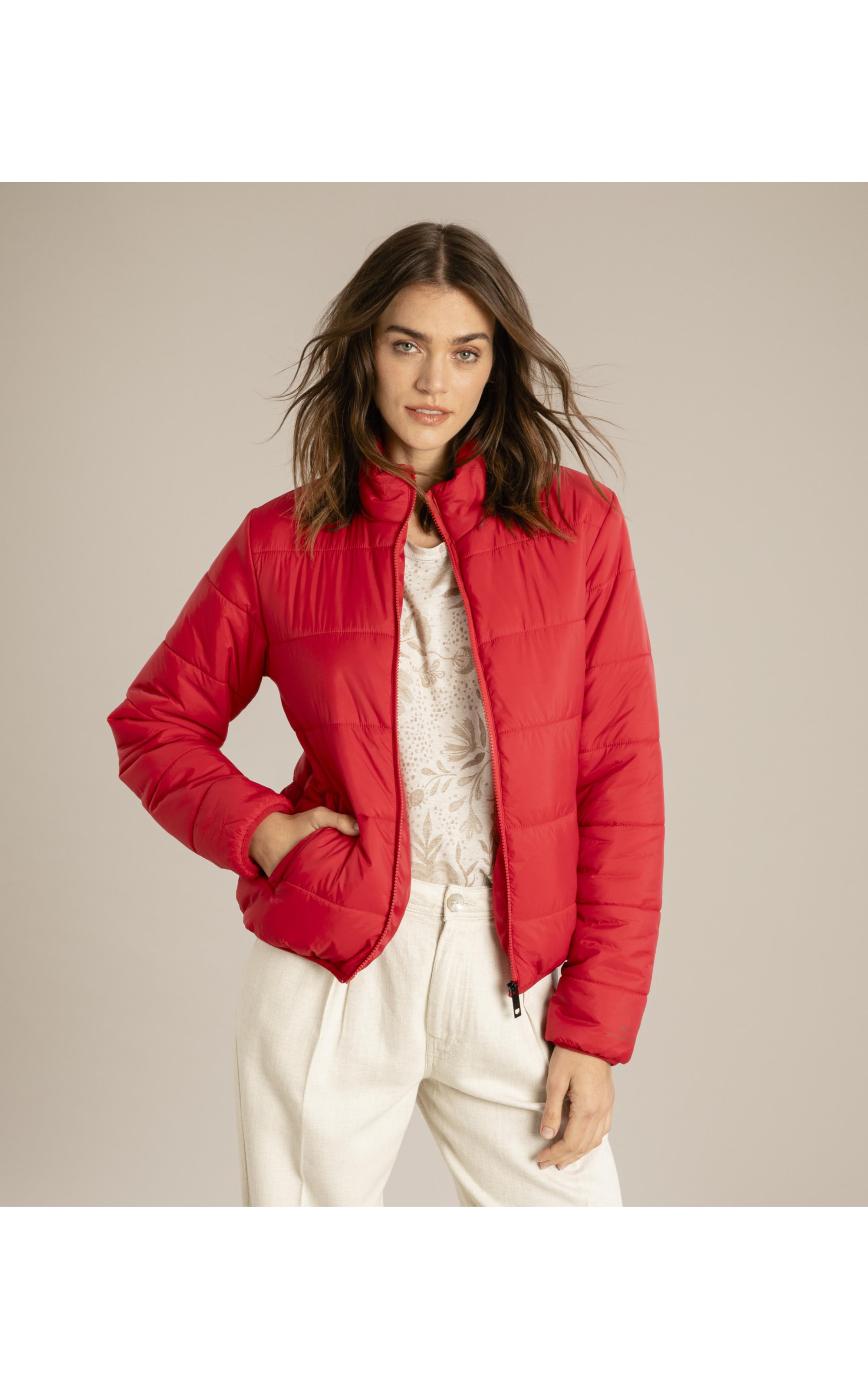 Jaqueta Light Nylon Duff Vermelho