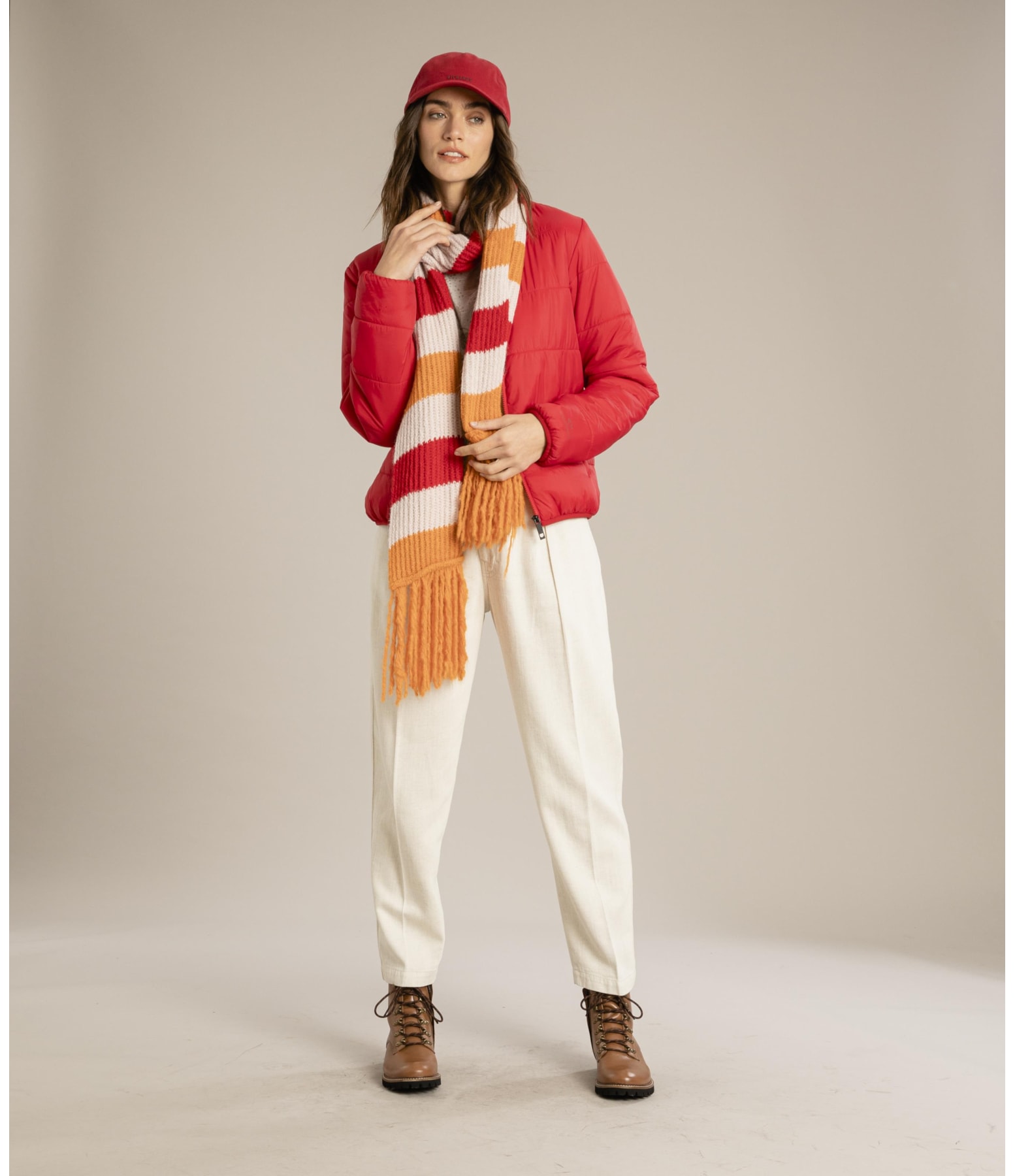 Jaqueta Light Nylon Duff Vermelho