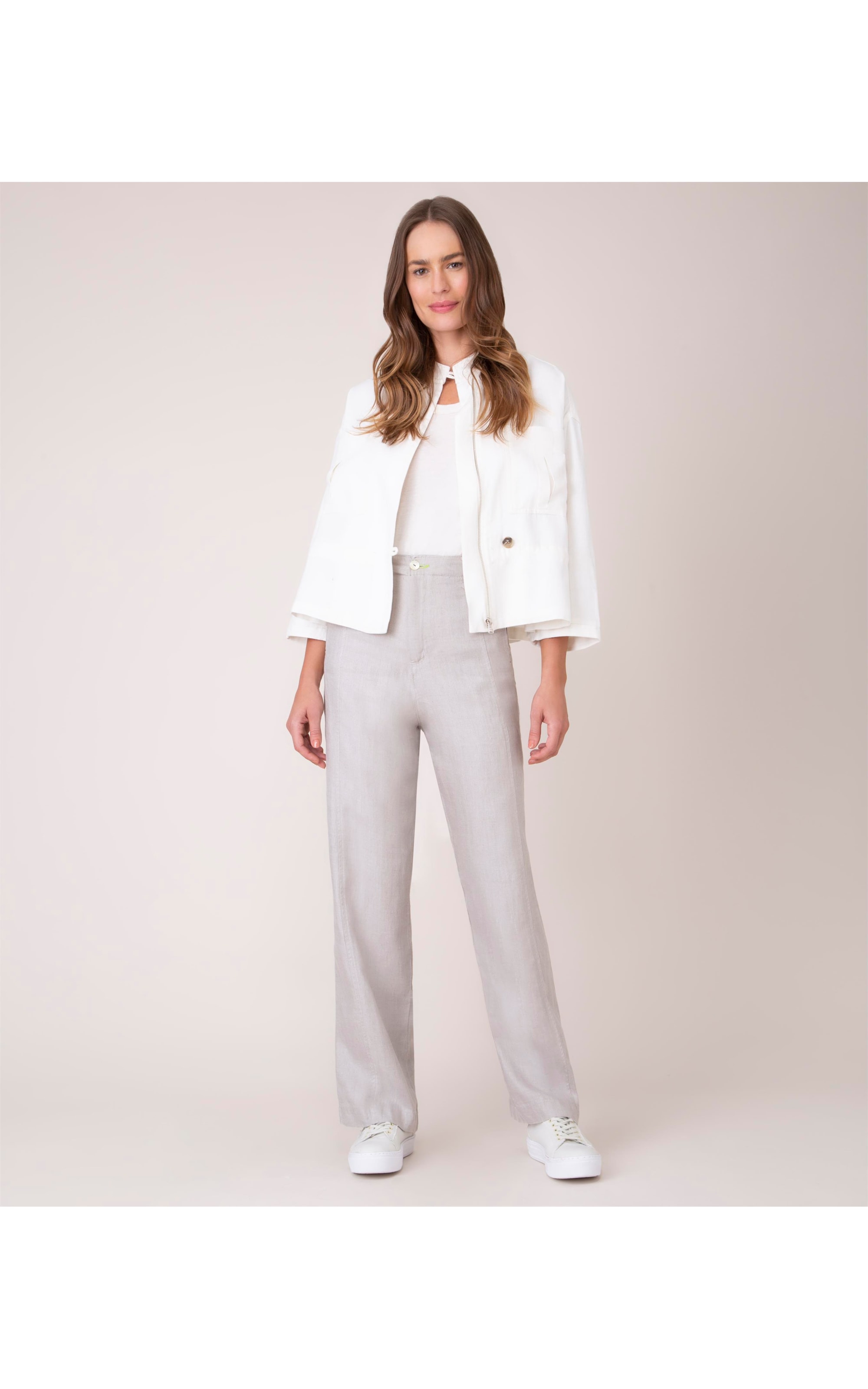 Jaqueta Linho  Madri Off White
