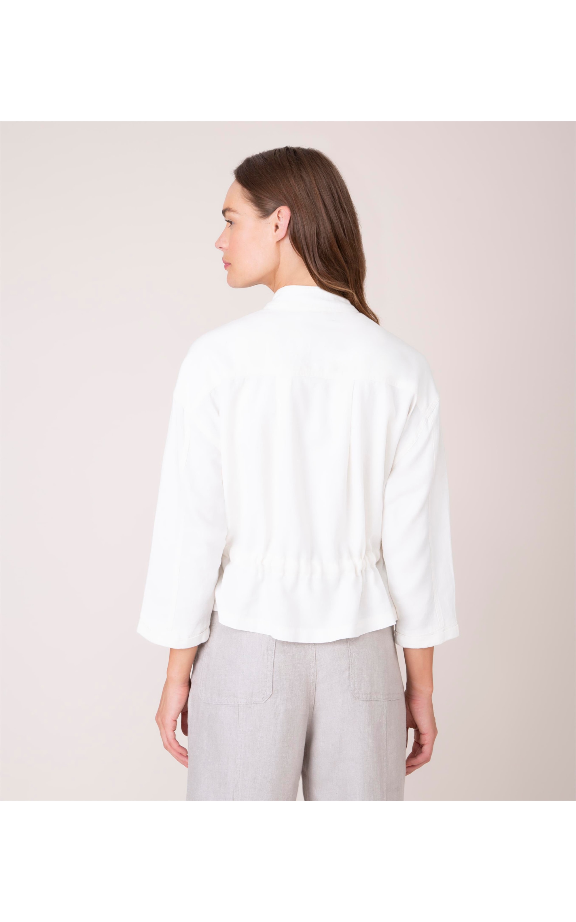 Jaqueta Linho  Madri Off White